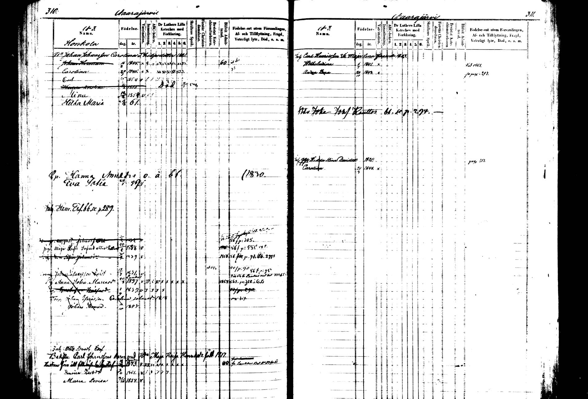 [ ../kirjat/Kirkonkirjat/saarijarvi/lastenkirja_1850-1860_uk626-627/kuvat/156.jpg ]