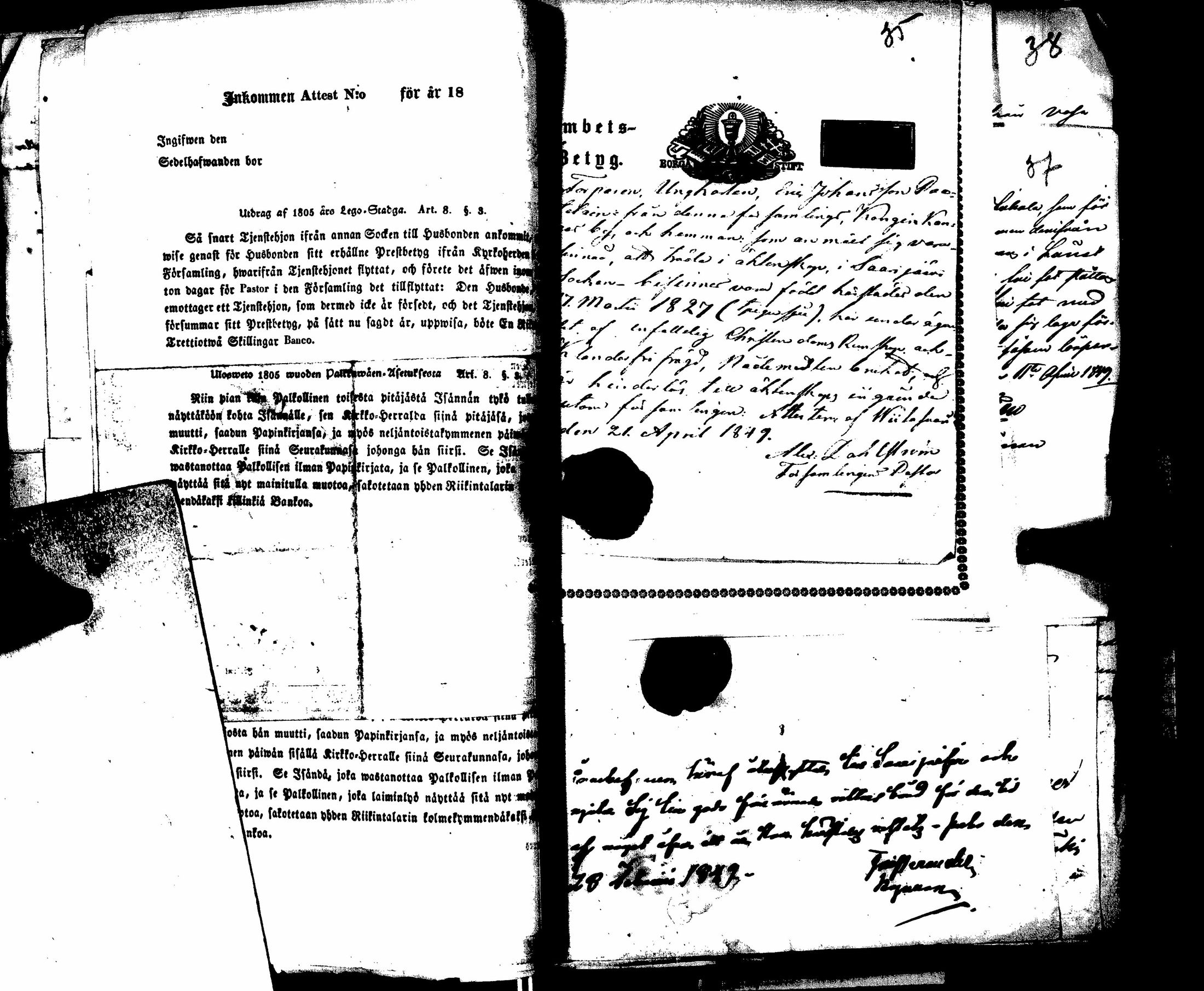 [ ../kirjat/Kirkonkirjat/saarijarvi/muuttokirjoja_1833-1850_uk629-630/kuvat/1052.jpg ]