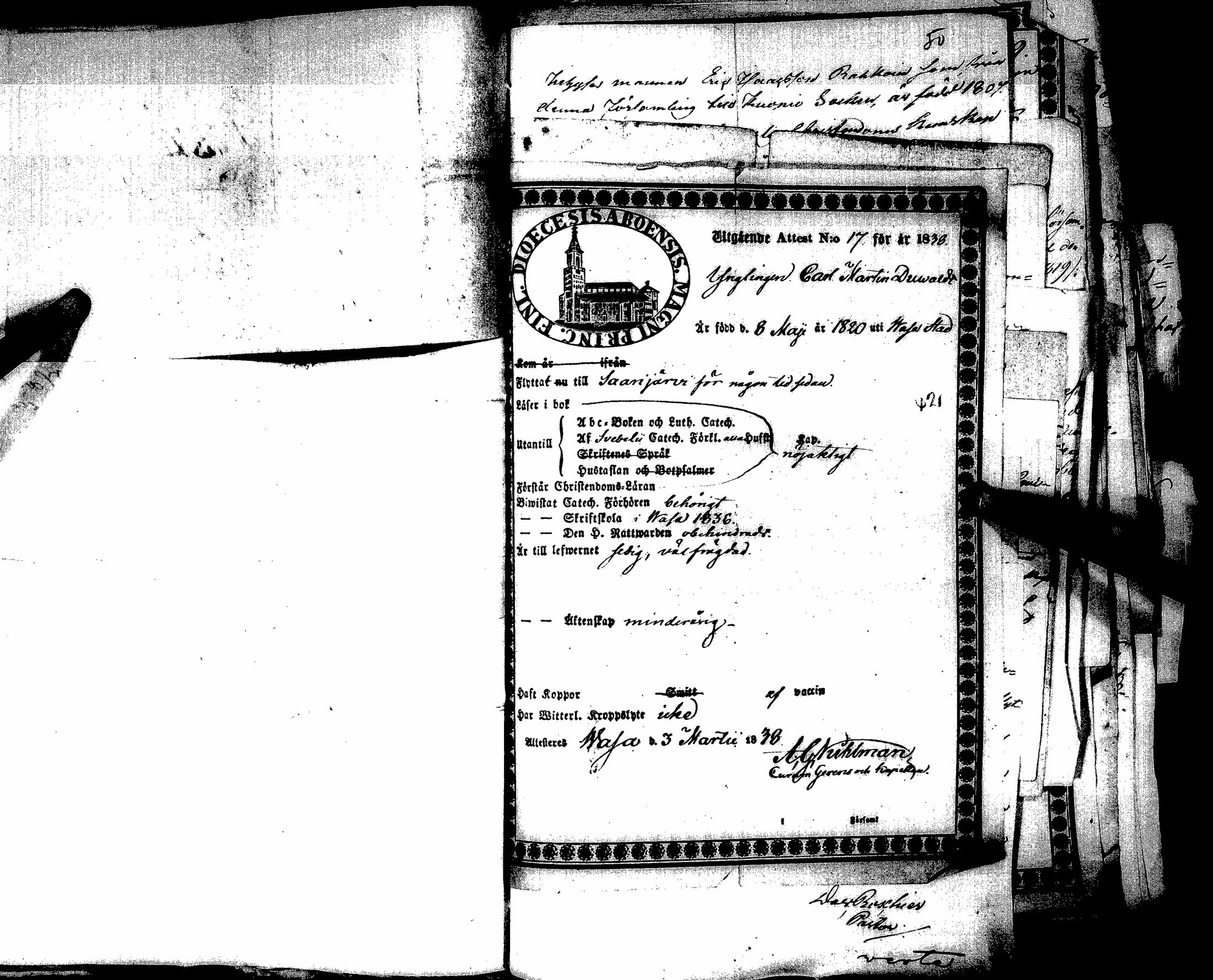 [ ../kirjat/Kirkonkirjat/saarijarvi/muuttokirjoja_1833-1850_uk629-630/kuvat/297.jpg ]
