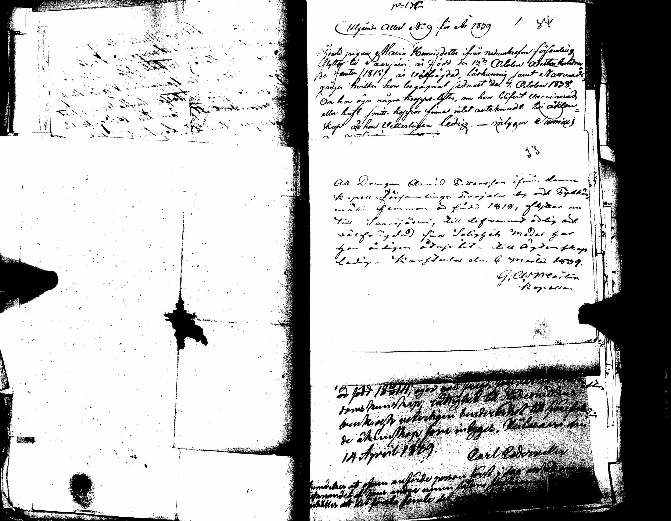 [ ../kirjat/Kirkonkirjat/saarijarvi/muuttokirjoja_1833-1850_uk629-630/kuvat/339.jpg ]