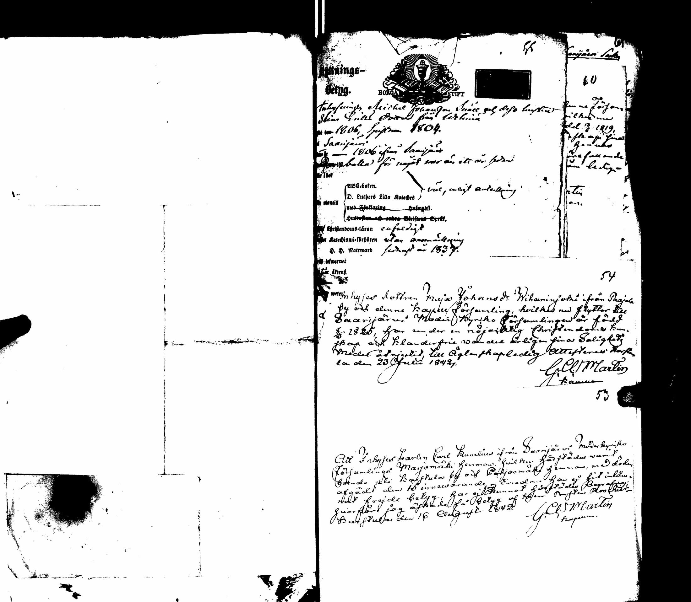 [ ../kirjat/Kirkonkirjat/saarijarvi/muuttokirjoja_1833-1850_uk629-630/kuvat/562.jpg ]