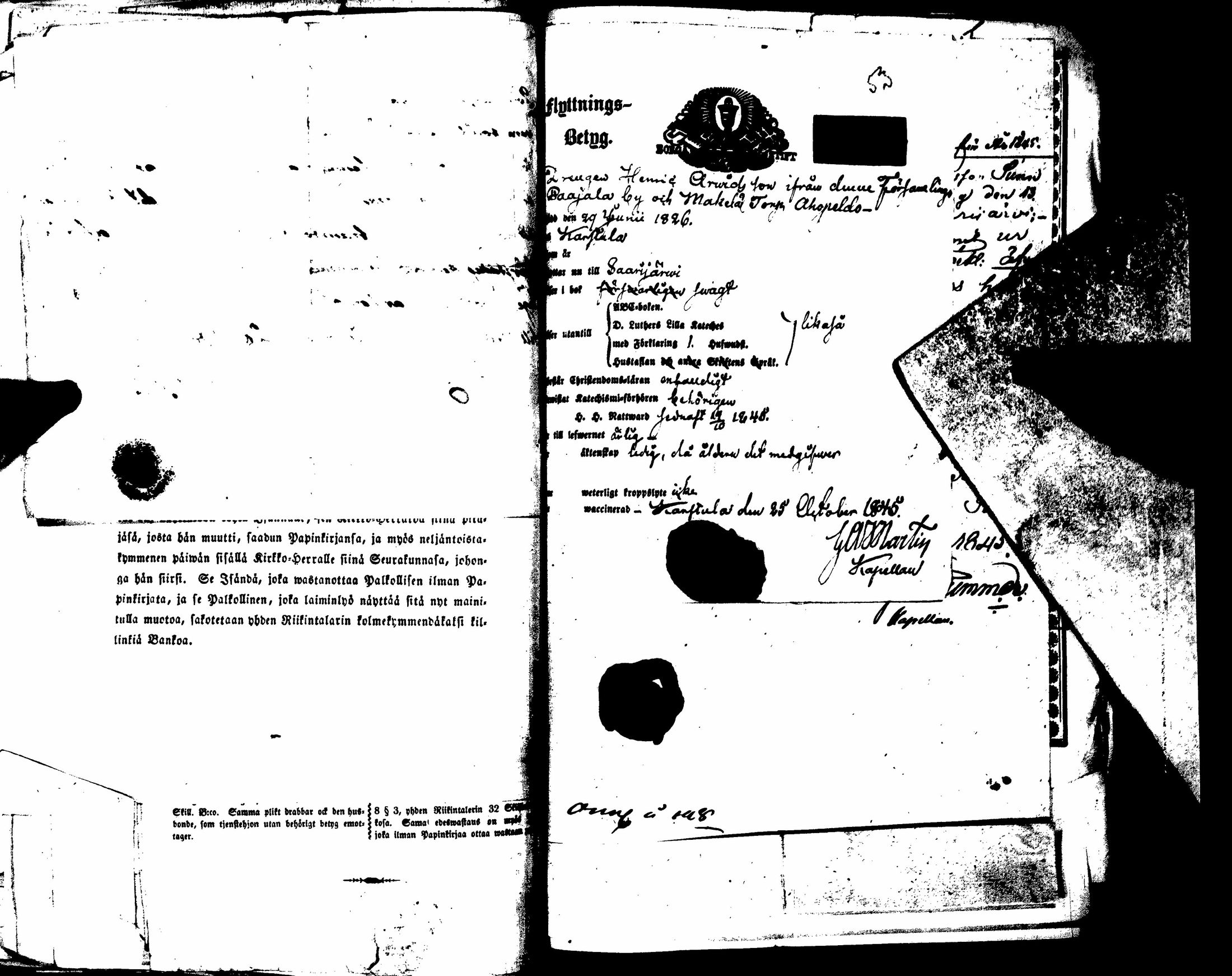 [ ../kirjat/Kirkonkirjat/saarijarvi/muuttokirjoja_1833-1850_uk629-630/kuvat/799.jpg ]