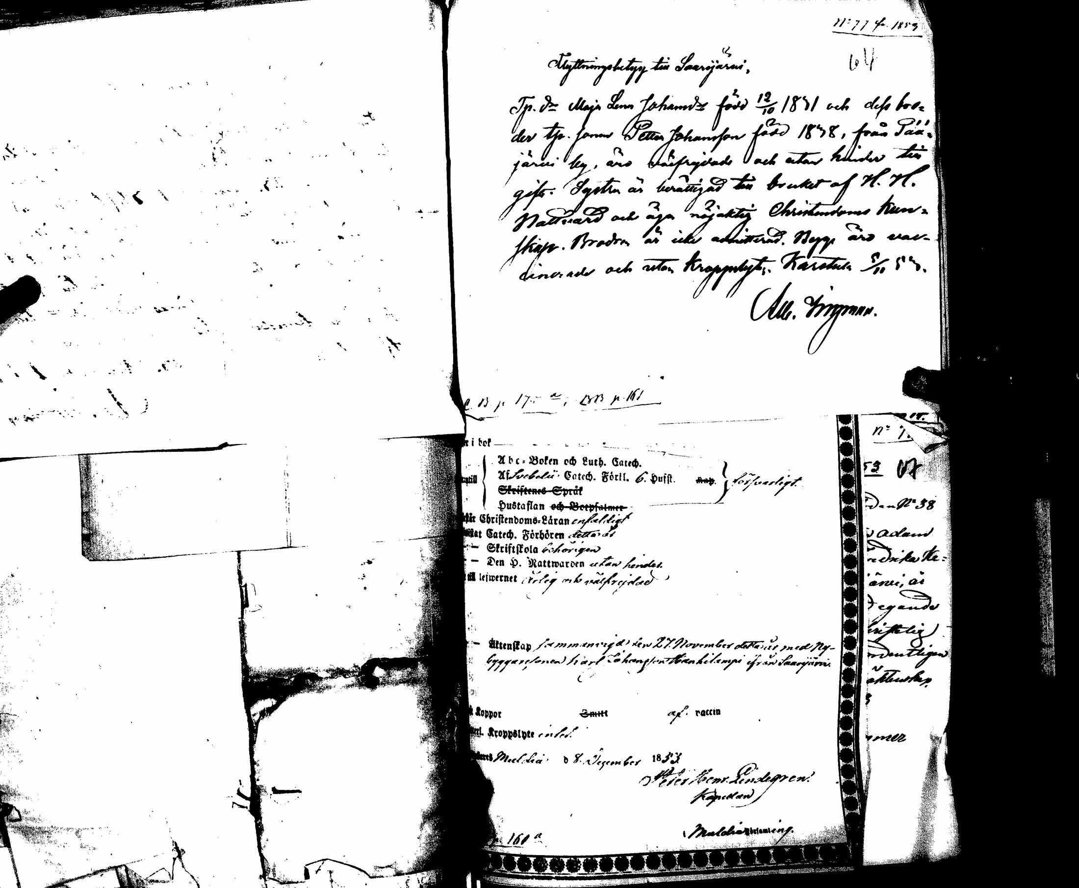 [ ../kirjat/Kirkonkirjat/saarijarvi/muuttokirjoja_1851-1861_uk630-631/kuvat/211.jpg ]