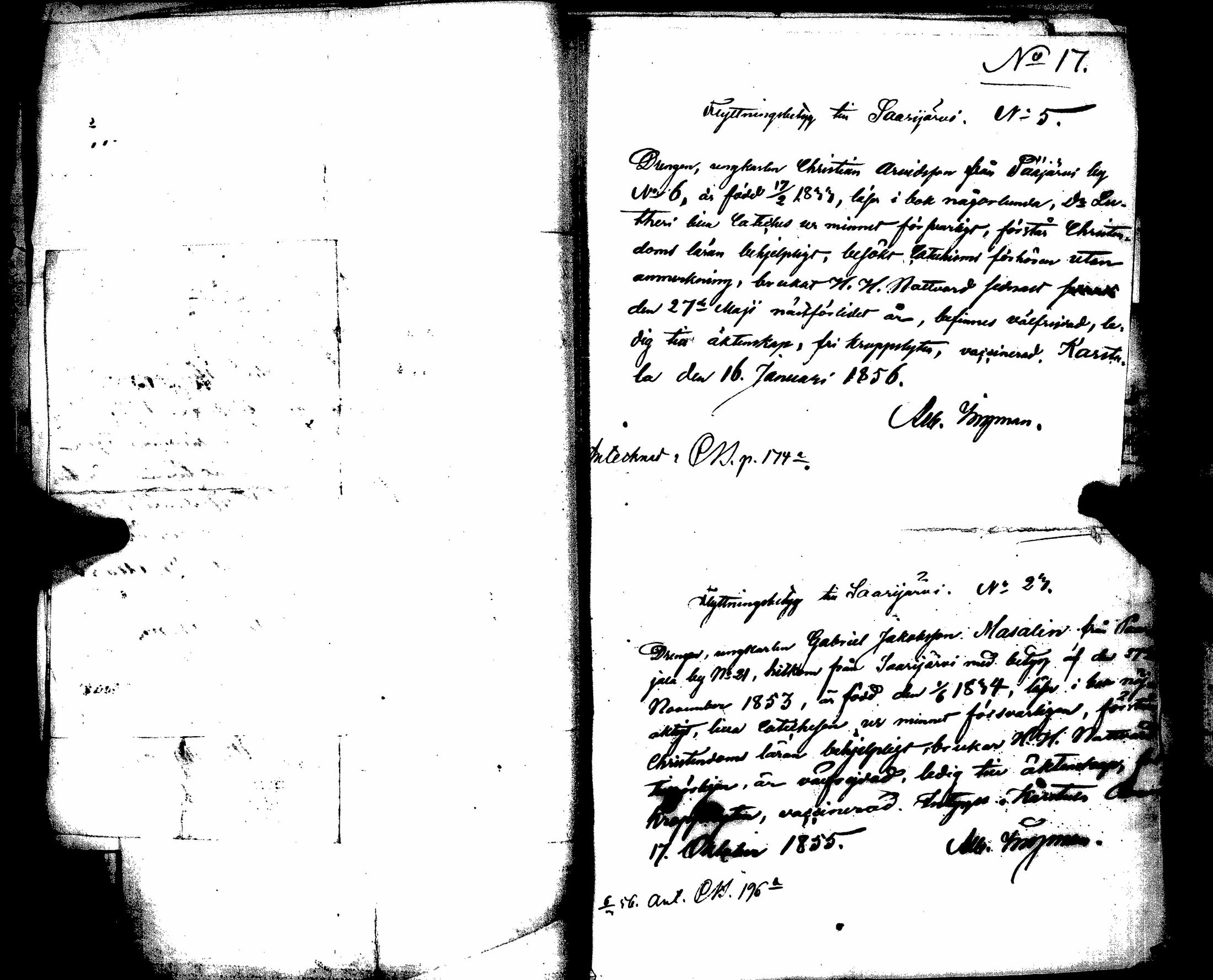 [ ../kirjat/Kirkonkirjat/saarijarvi/muuttokirjoja_1851-1861_uk630-631/kuvat/374.jpg ]