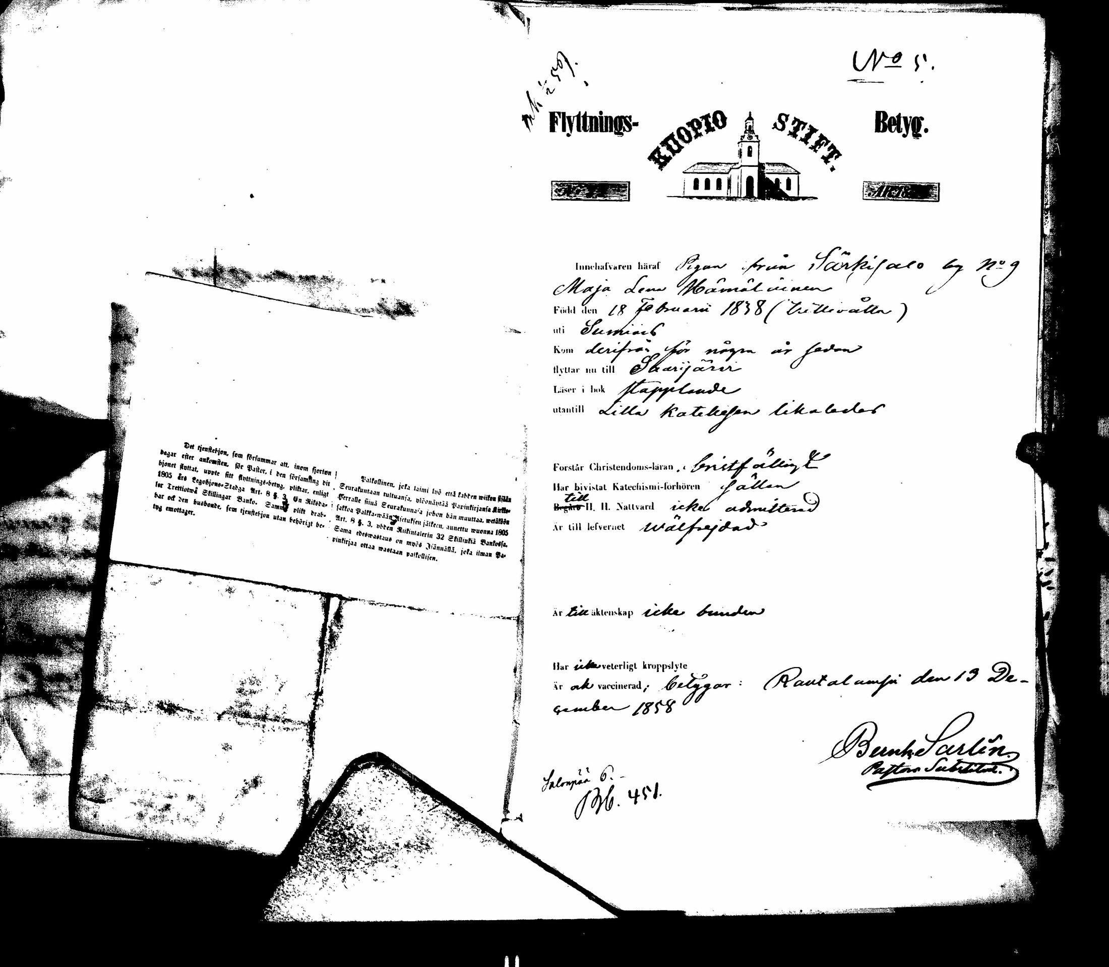 [ ../kirjat/Kirkonkirjat/saarijarvi/muuttokirjoja_1851-1861_uk630-631/kuvat/578.jpg ]
