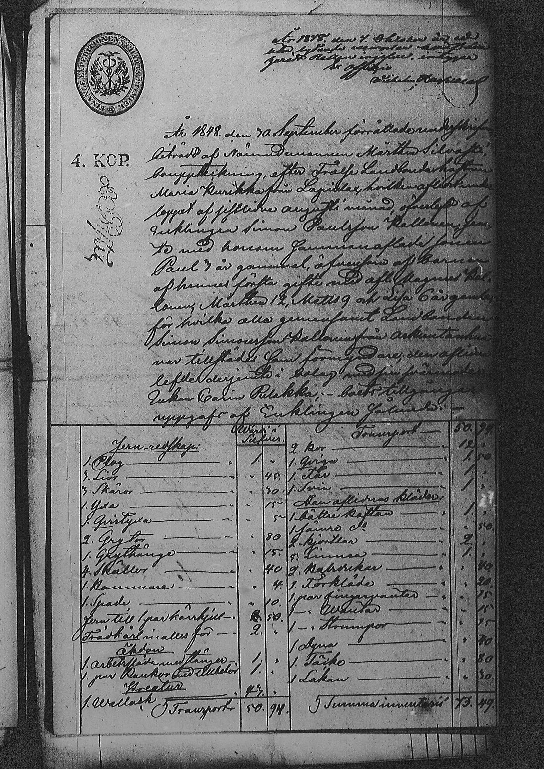 [ ../kirjat/Kirkonkirjat/sakkola/perukirjoja_1847-1855_uk744/kuvat/74.jpg ]
