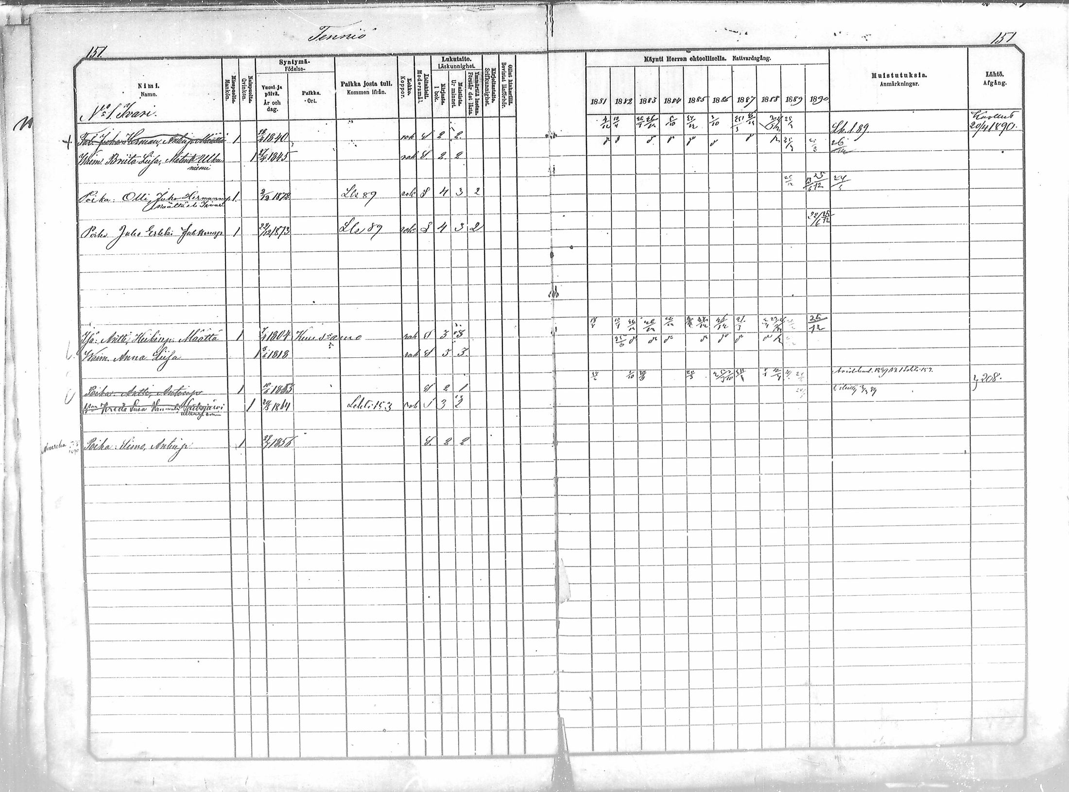 [ ../kirjat/Kirkonkirjat/salla/rippikirja_1881-1890_mko26-36/kuvat/151.jpg ]