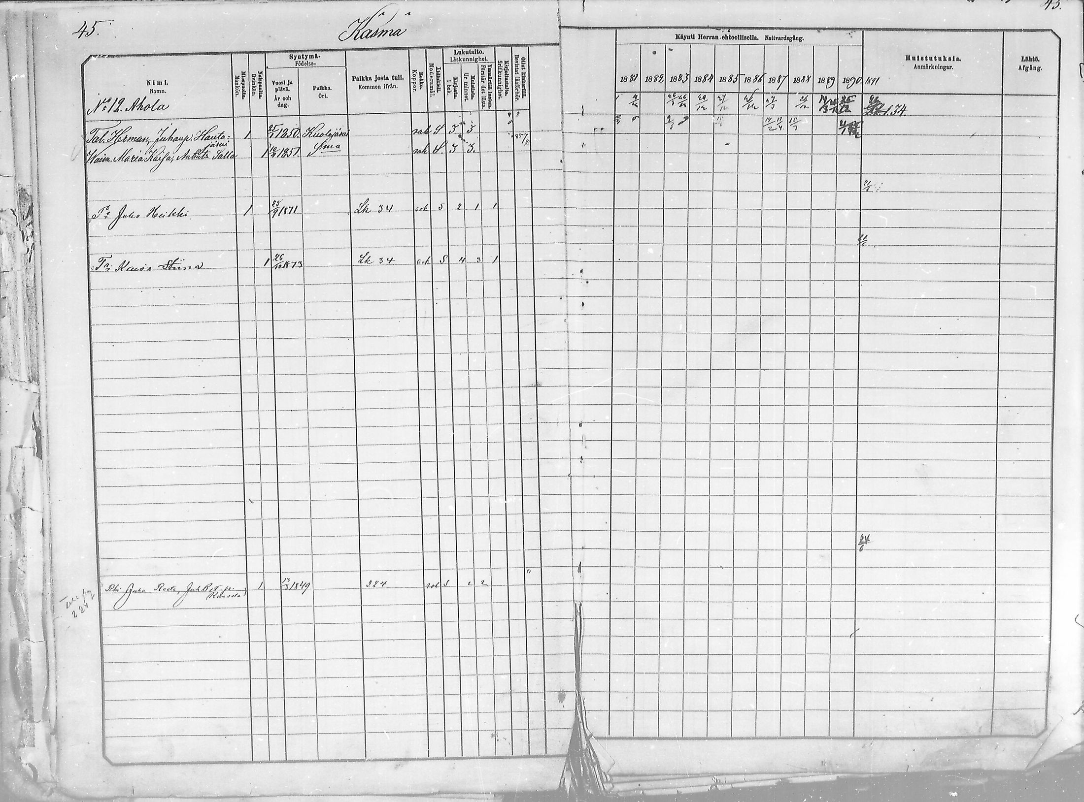 [ ../kirjat/Kirkonkirjat/salla/rippikirja_1881-1890_mko26-36/kuvat/45.jpg ]