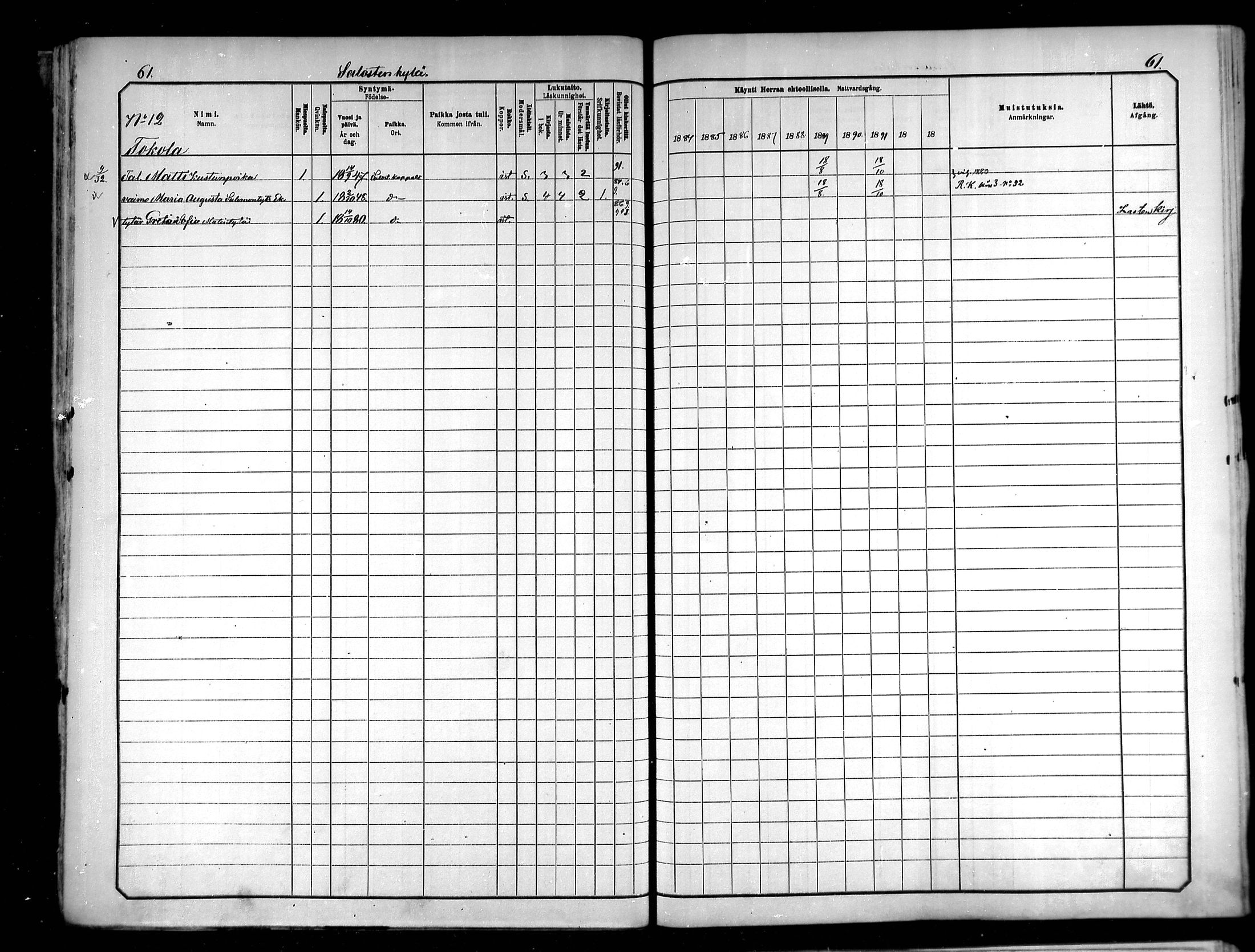 [ ../kirjat/Kirkonkirjat/saloinen/rippikirja_1885-1890_mko19-28/kuvat/61.jpg ]