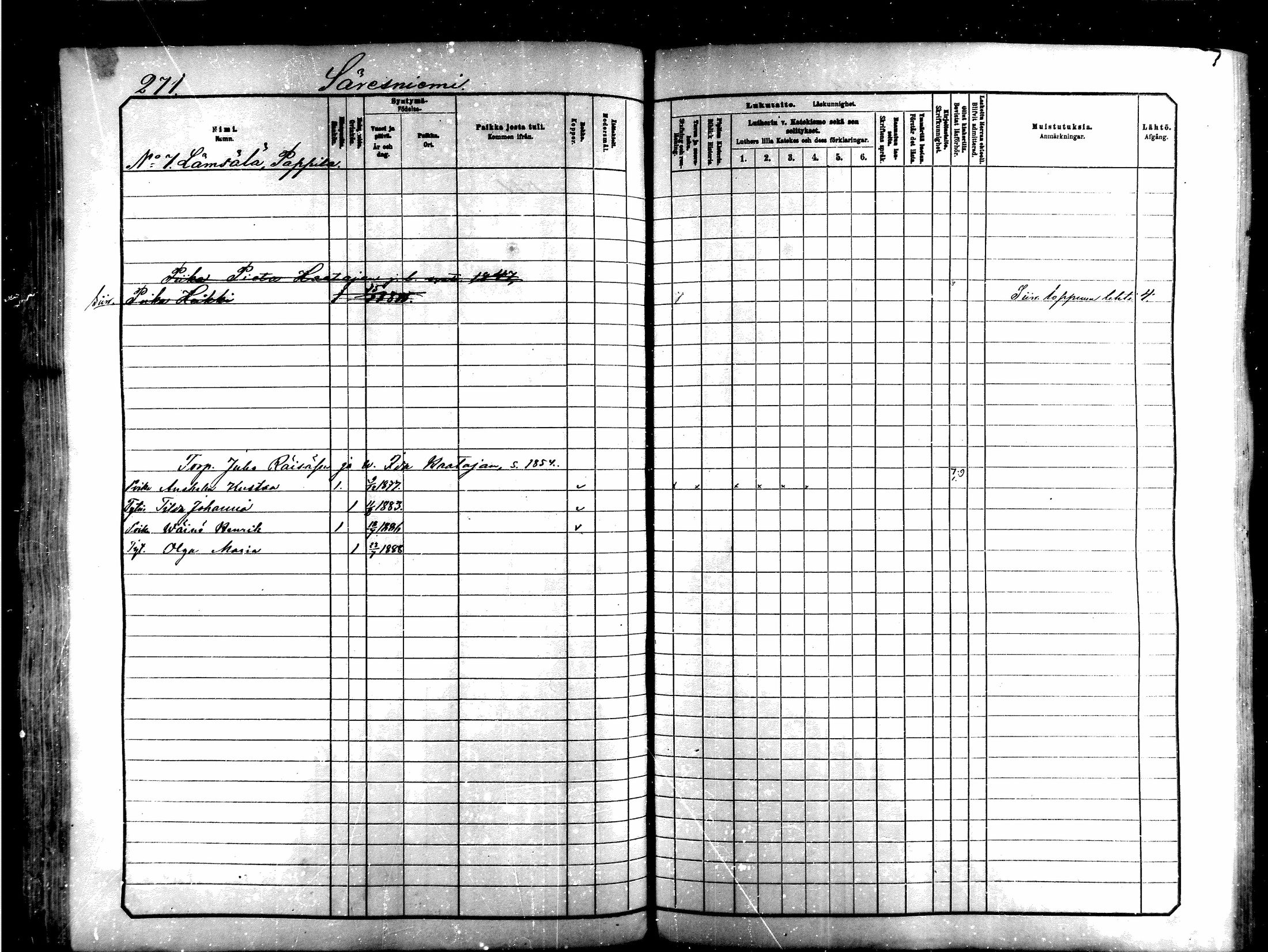 [ ../kirjat/Kirkonkirjat/saraisniemi/lastenkirja_1881-1891_mko263-281/kuvat/255.jpg ]