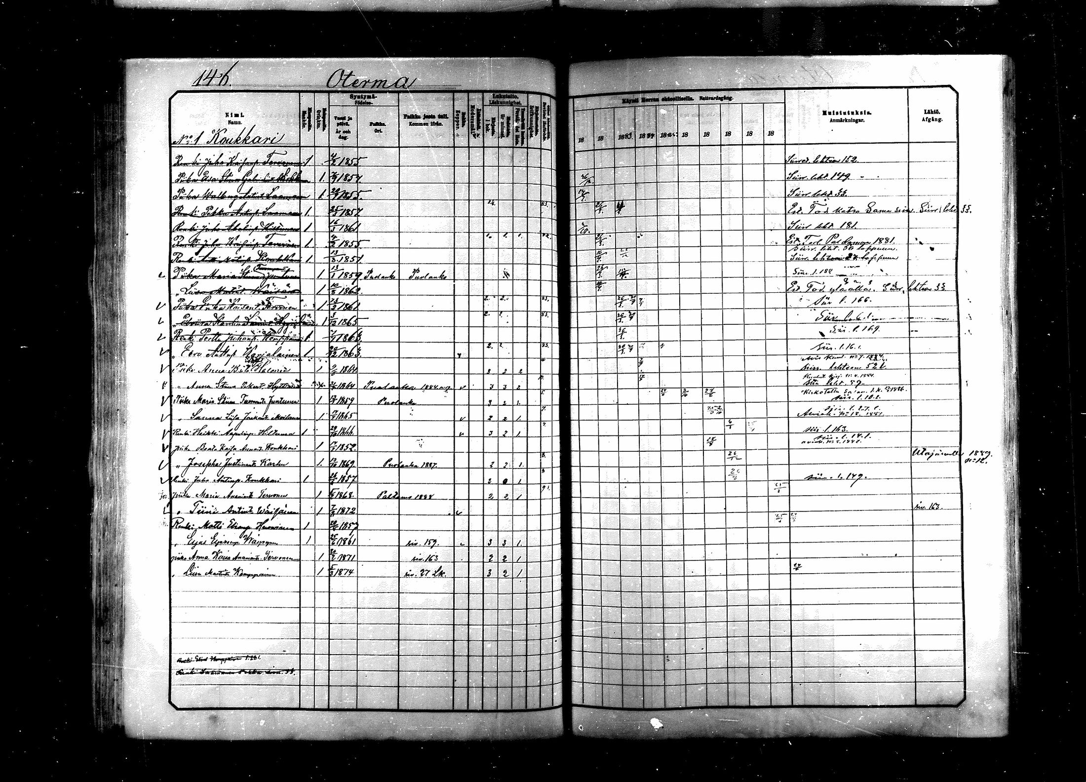 [ ../kirjat/Kirkonkirjat/saraisniemi/rippikirja_1881-1891_mko29-48/kuvat/146.jpg ]