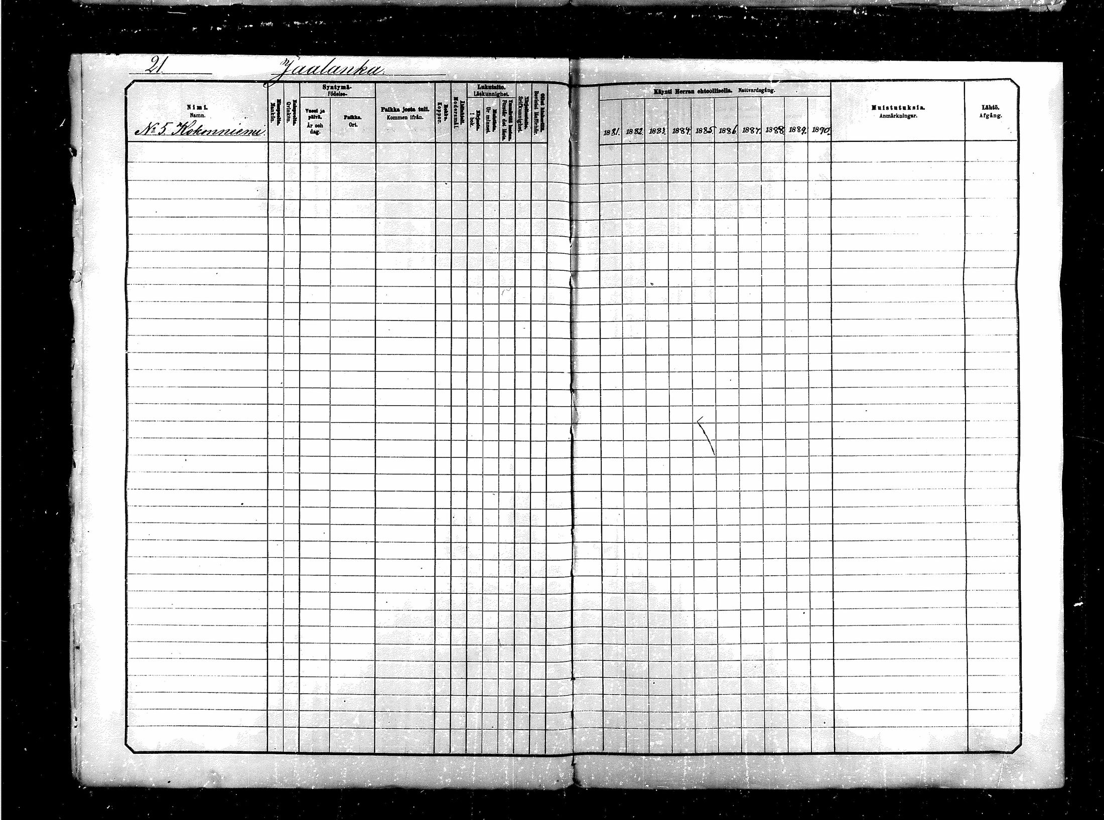 [ ../kirjat/Kirkonkirjat/saraisniemi/rippikirja_1881-1891_mko29-48/kuvat/21.jpg ]