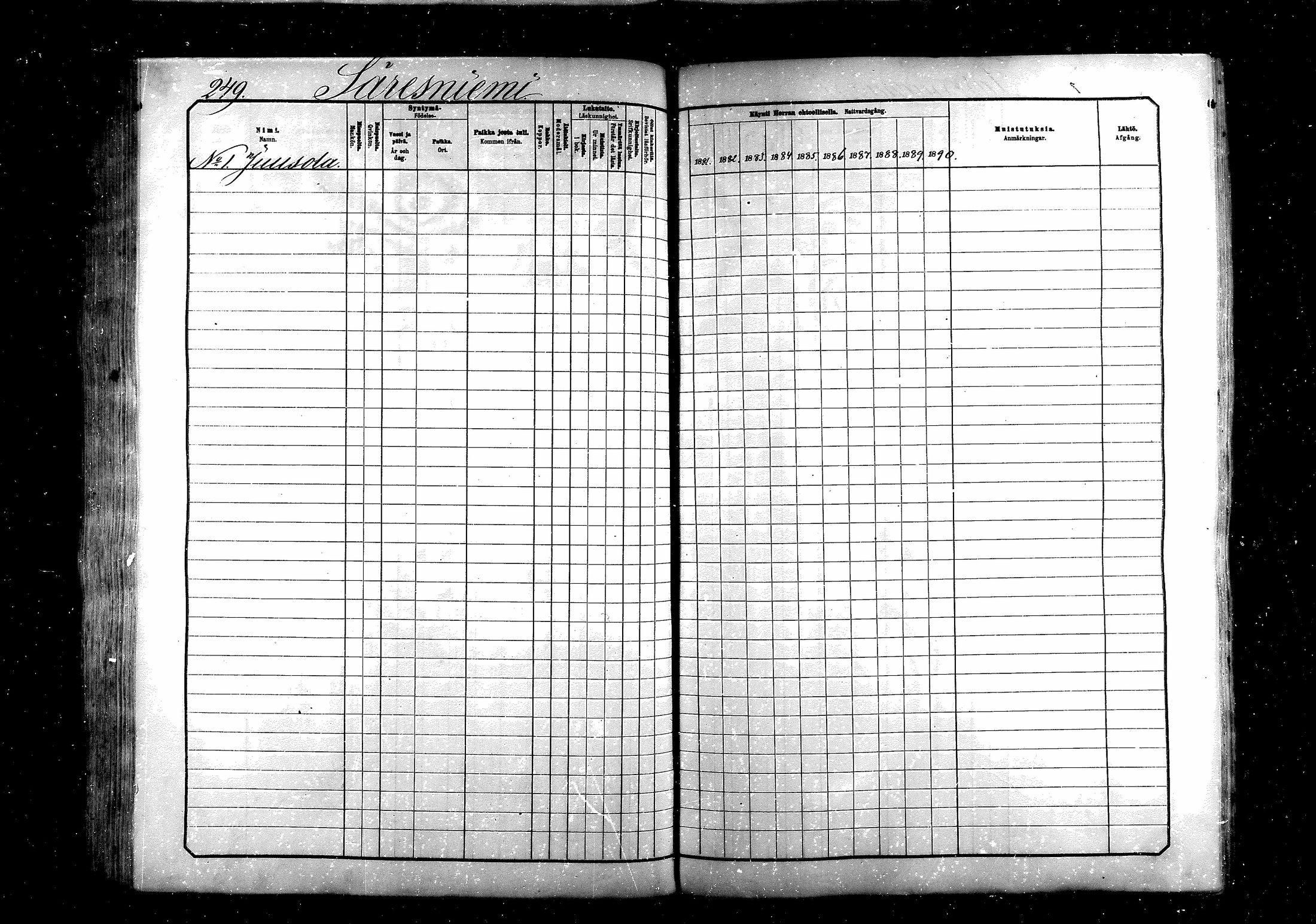 [ ../kirjat/Kirkonkirjat/saraisniemi/rippikirja_1881-1891_mko29-48/kuvat/249.jpg ]