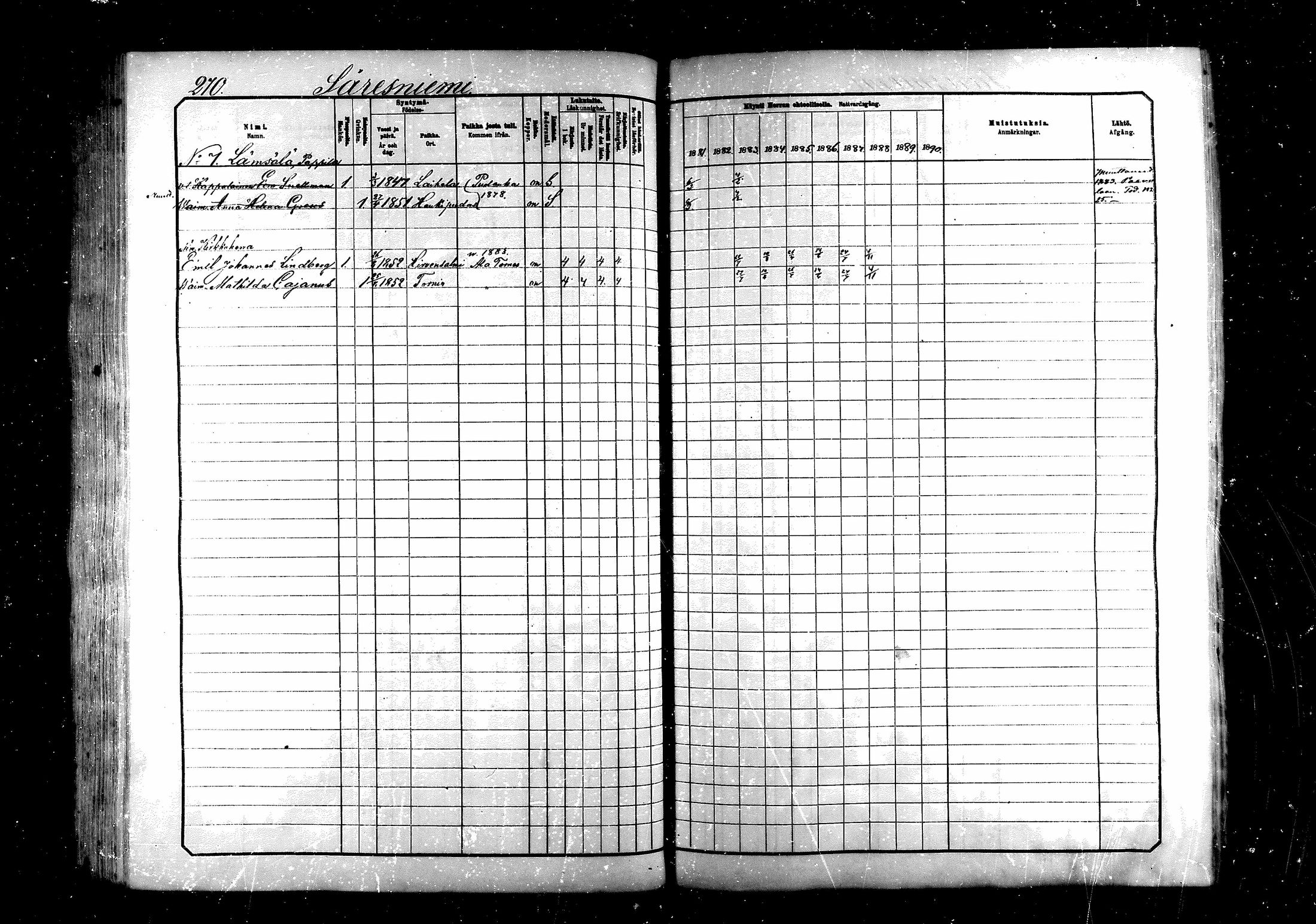 [ ../kirjat/Kirkonkirjat/saraisniemi/rippikirja_1881-1891_mko29-48/kuvat/270.jpg ]