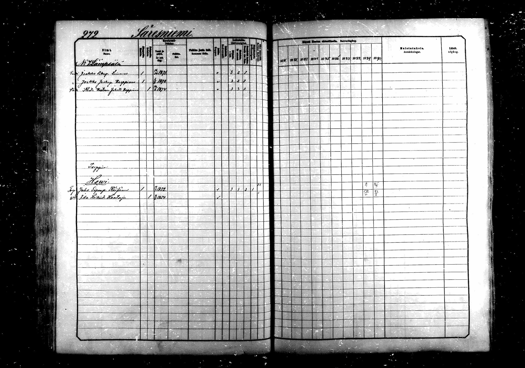 [ ../kirjat/Kirkonkirjat/saraisniemi/rippikirja_1881-1891_mko29-48/kuvat/272.jpg ]