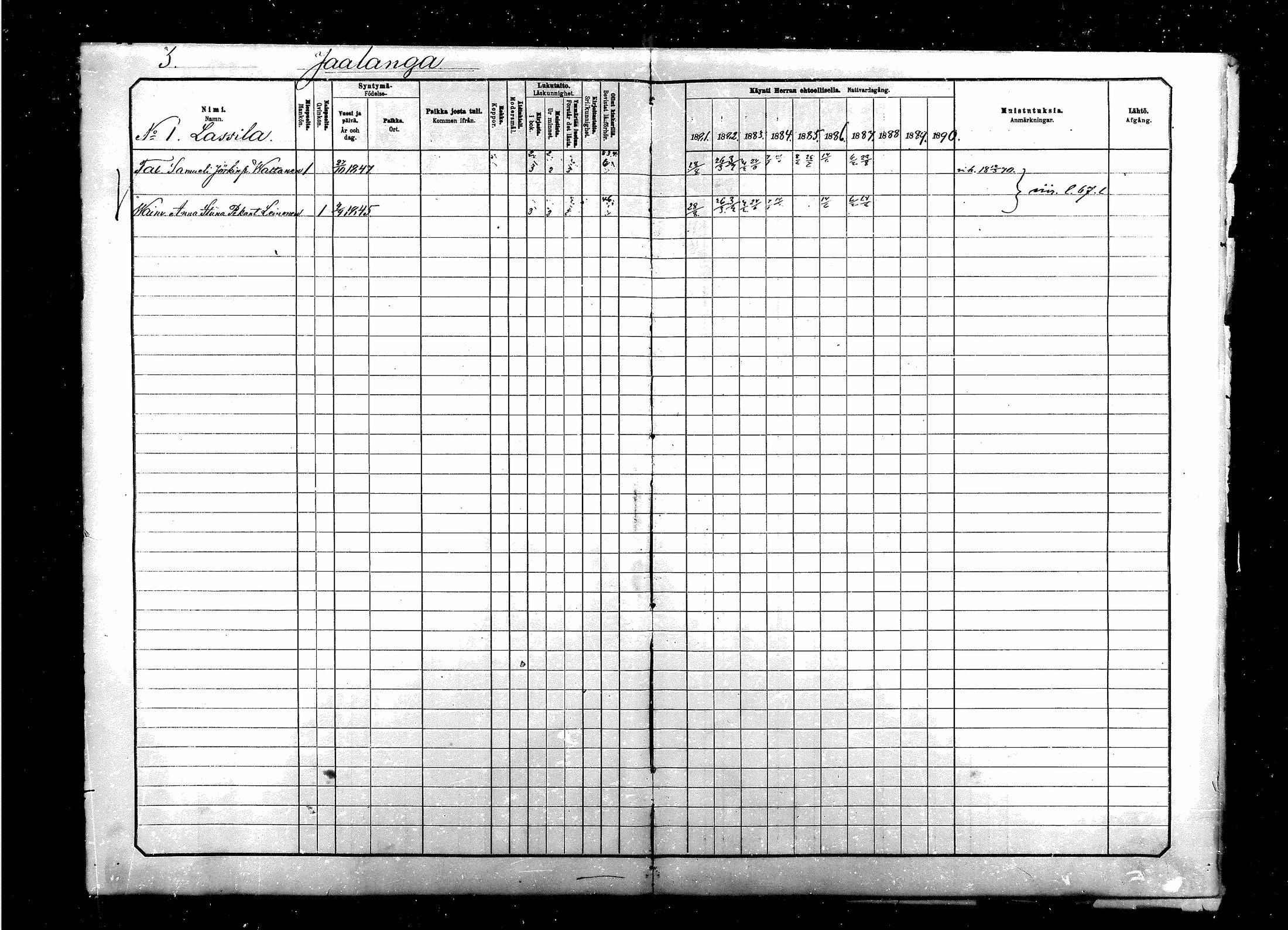 [ ../kirjat/Kirkonkirjat/saraisniemi/rippikirja_1881-1891_mko29-48/kuvat/3.jpg ]