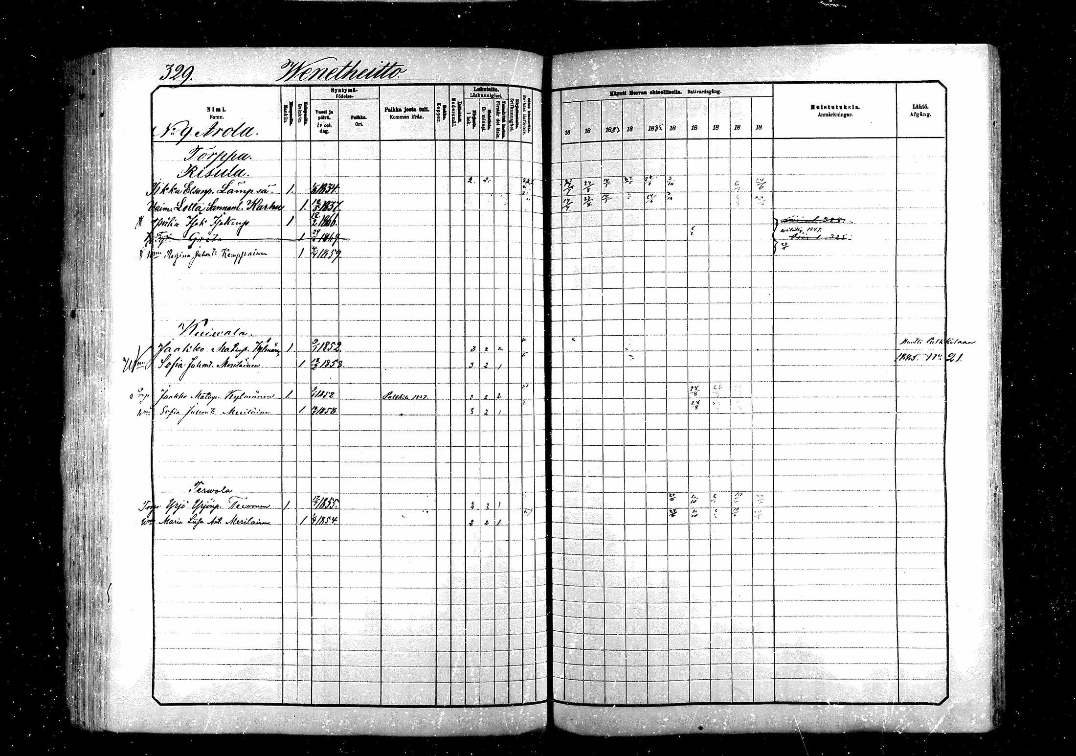 [ ../kirjat/Kirkonkirjat/saraisniemi/rippikirja_1881-1891_mko29-48/kuvat/329.jpg ]