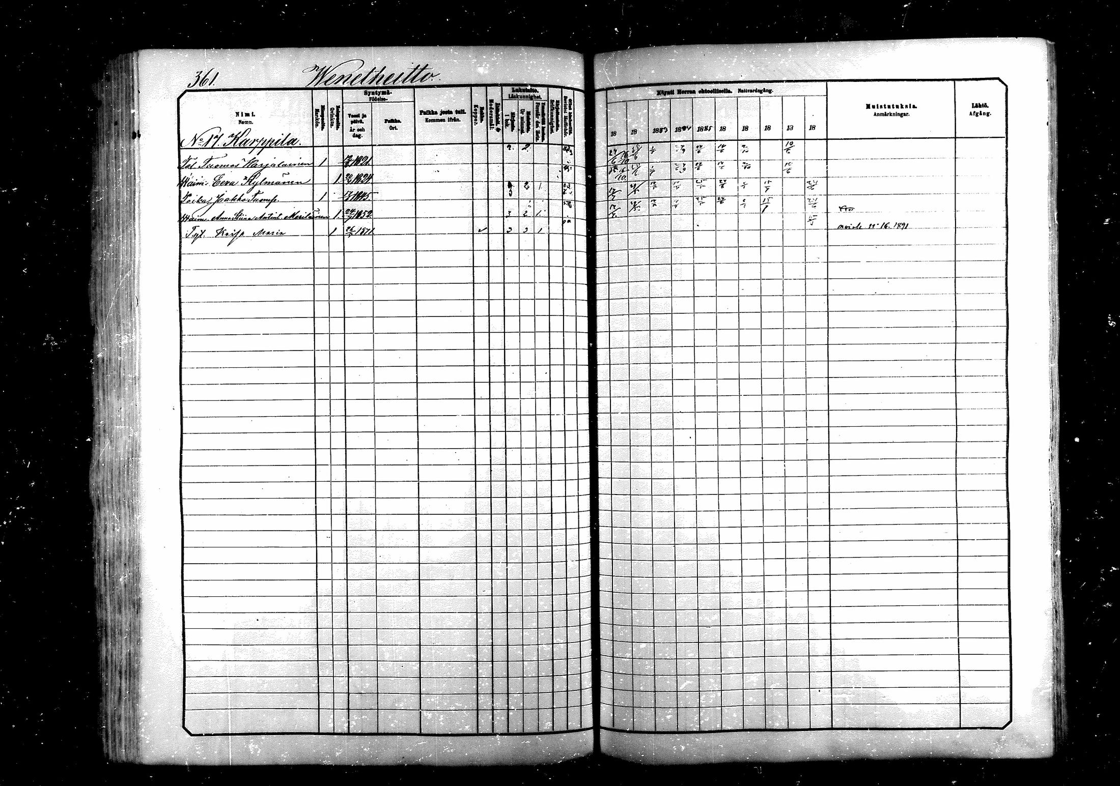 [ ../kirjat/Kirkonkirjat/saraisniemi/rippikirja_1881-1891_mko29-48/kuvat/361.jpg ]