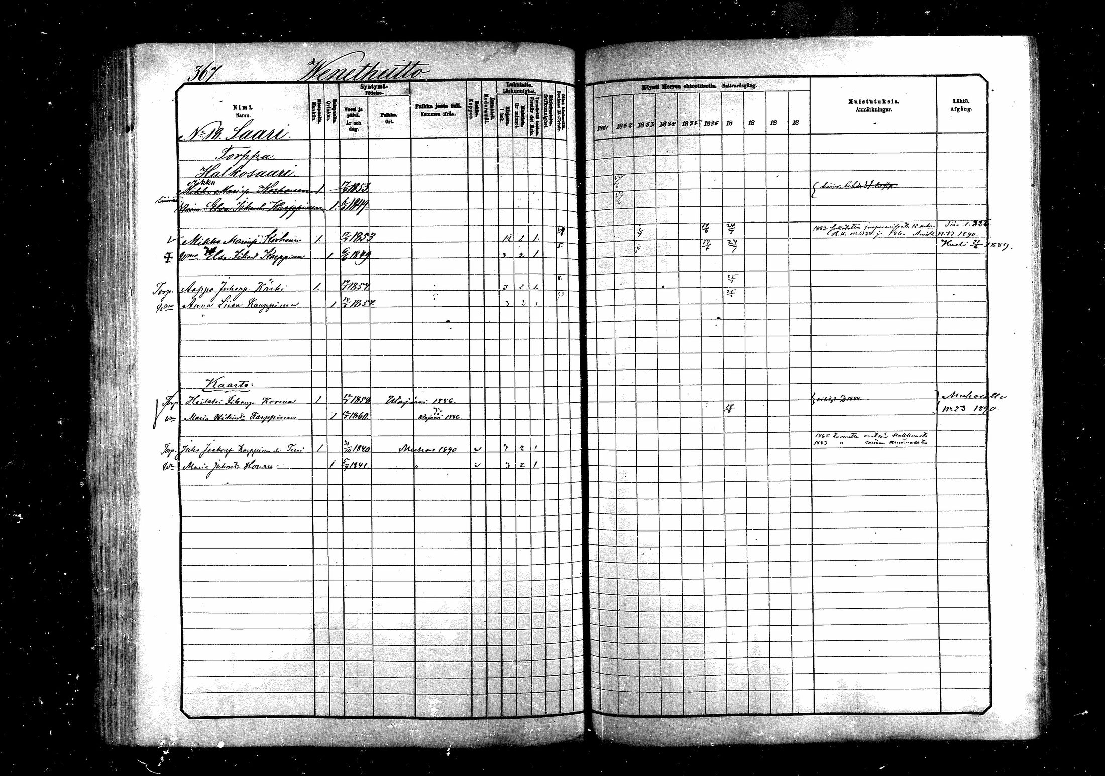 [ ../kirjat/Kirkonkirjat/saraisniemi/rippikirja_1881-1891_mko29-48/kuvat/367.jpg ]