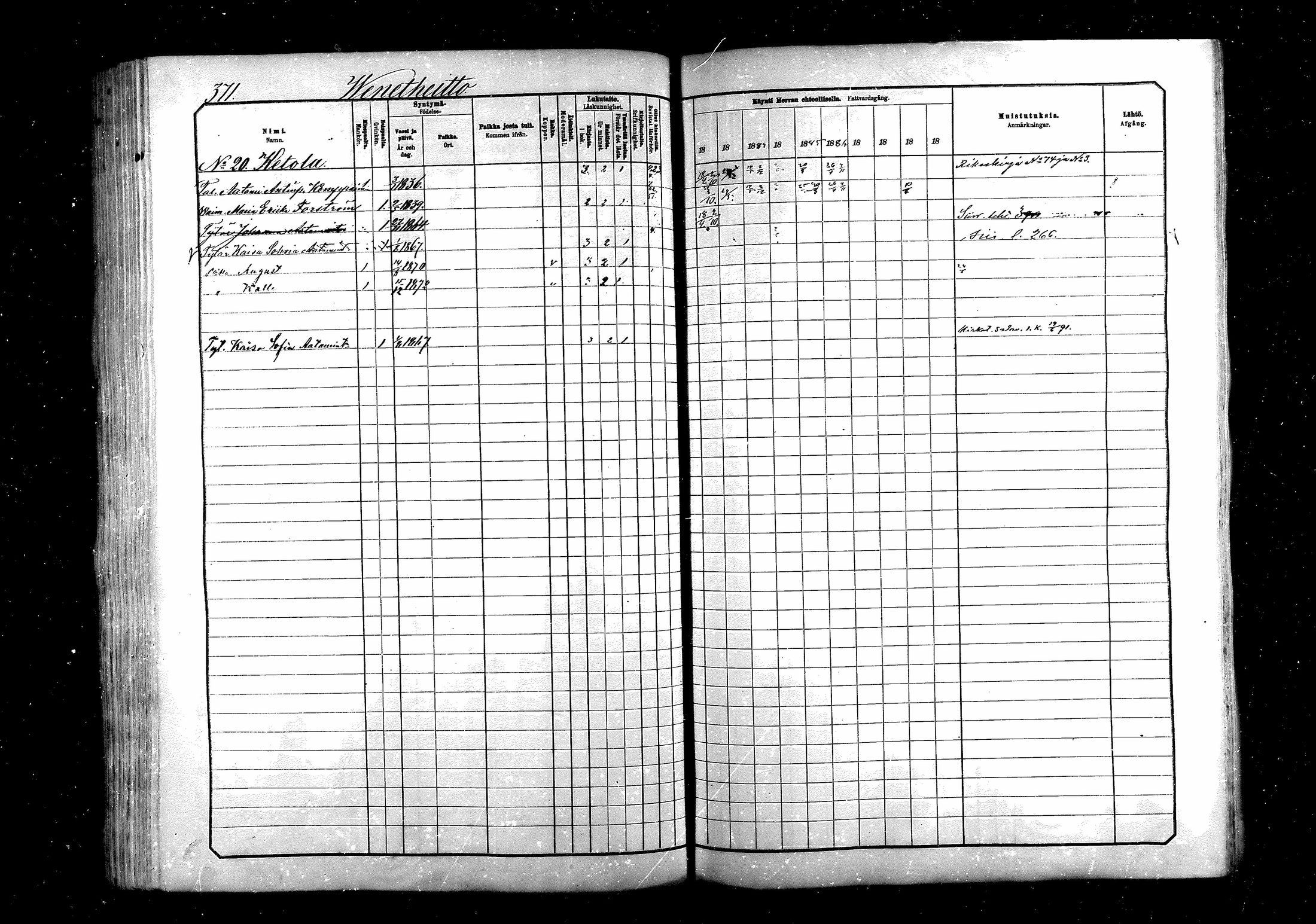 [ ../kirjat/Kirkonkirjat/saraisniemi/rippikirja_1881-1891_mko29-48/kuvat/371.jpg ]