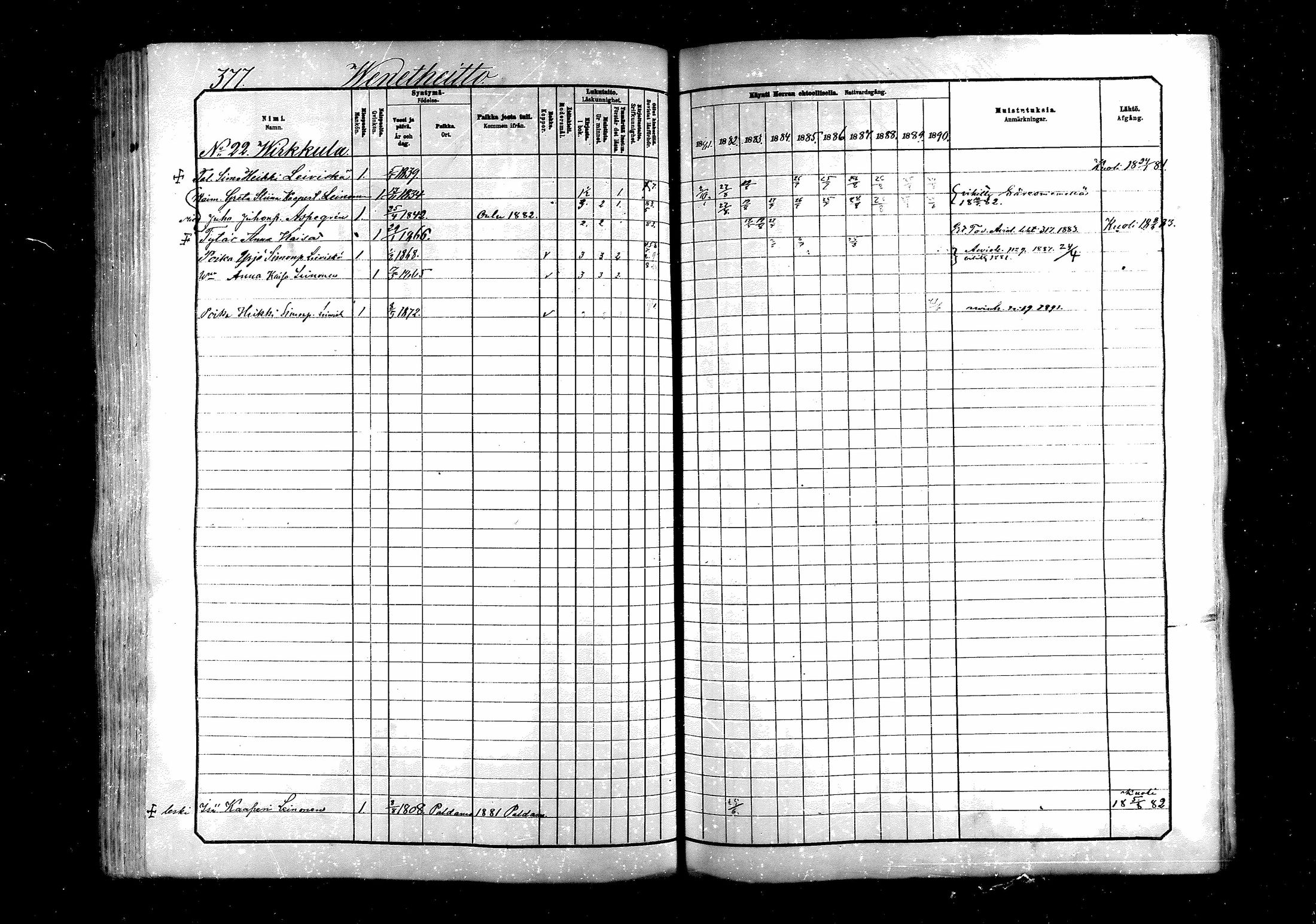 [ ../kirjat/Kirkonkirjat/saraisniemi/rippikirja_1881-1891_mko29-48/kuvat/377.jpg ]