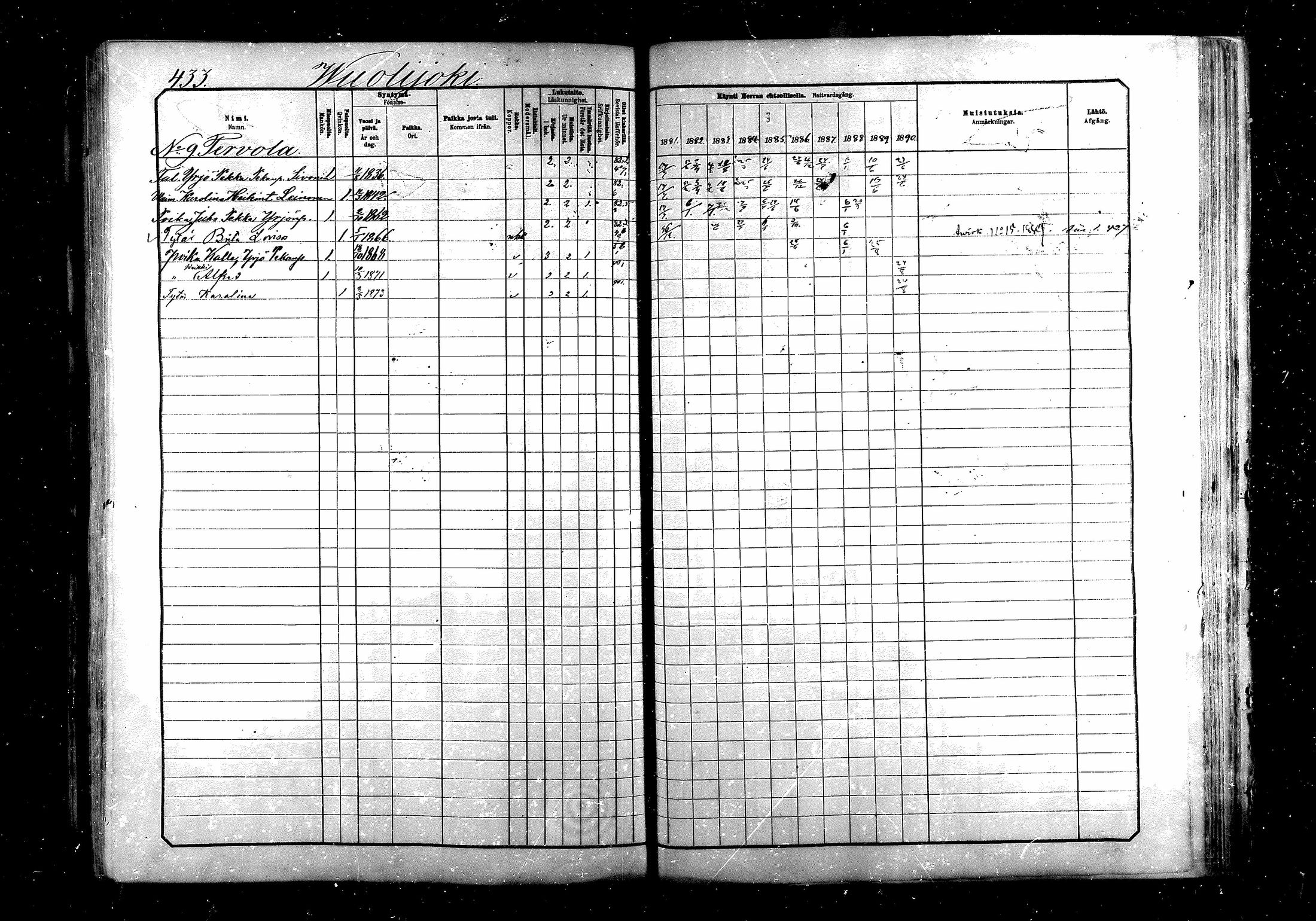 [ ../kirjat/Kirkonkirjat/saraisniemi/rippikirja_1881-1891_mko29-48/kuvat/431.jpg ]