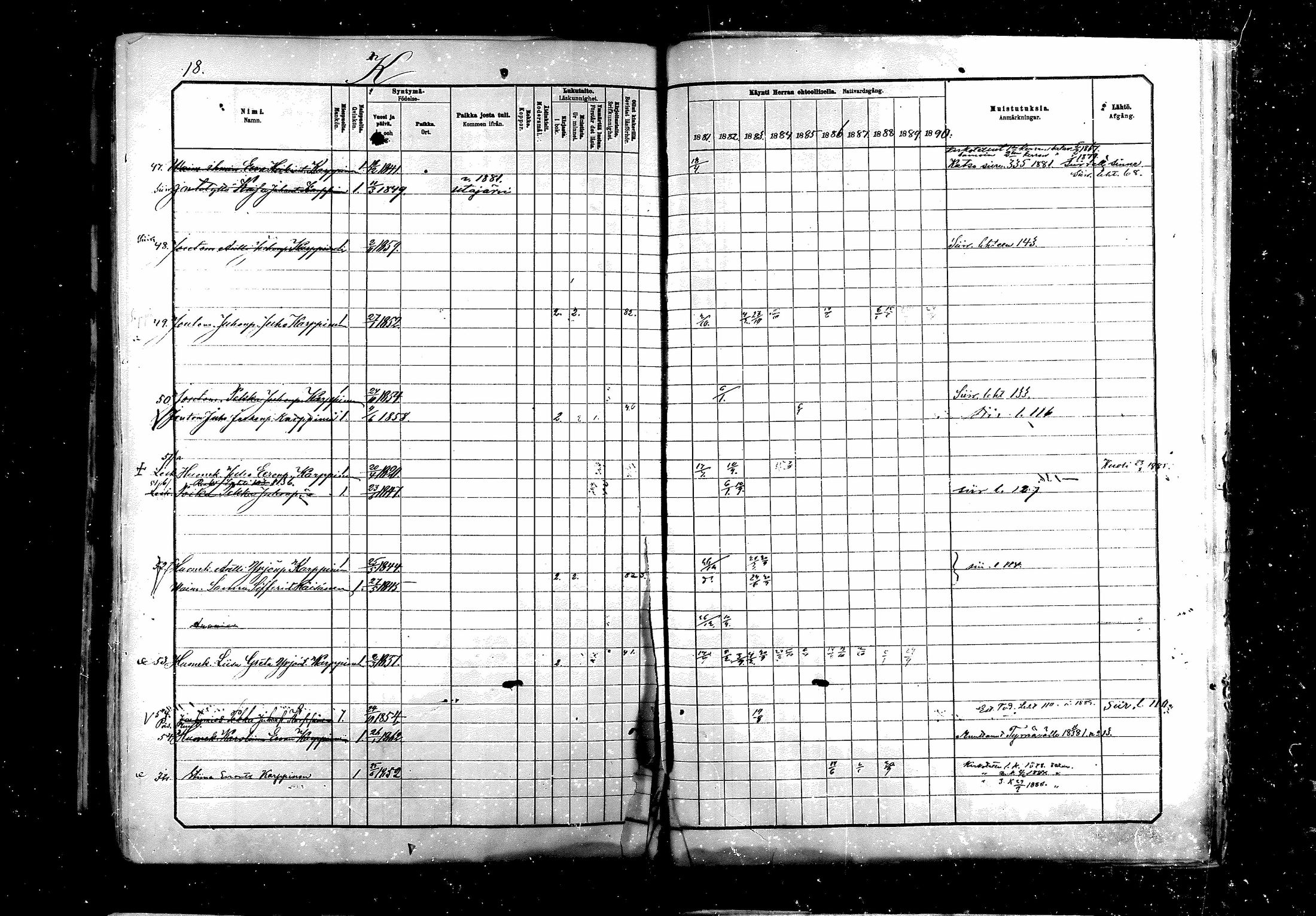 [ ../kirjat/Kirkonkirjat/saraisniemi/rippikirja_1881-1891_mko29-48/kuvat/504.jpg ]