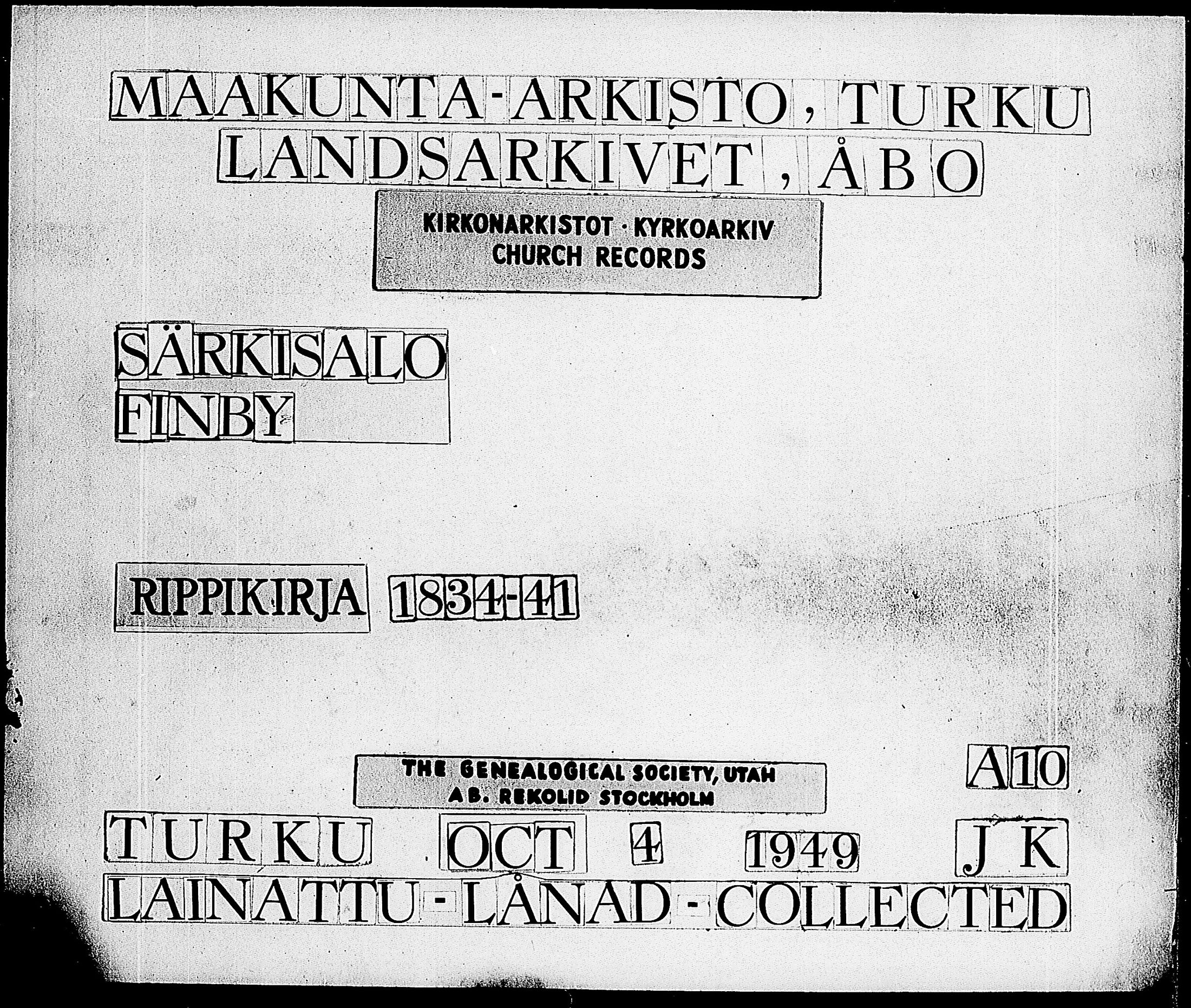 [ ../kirjat/Kirkonkirjat/sarkisalo/rippikirja_1834-1841_jk874/kuvat/1.jpg ]