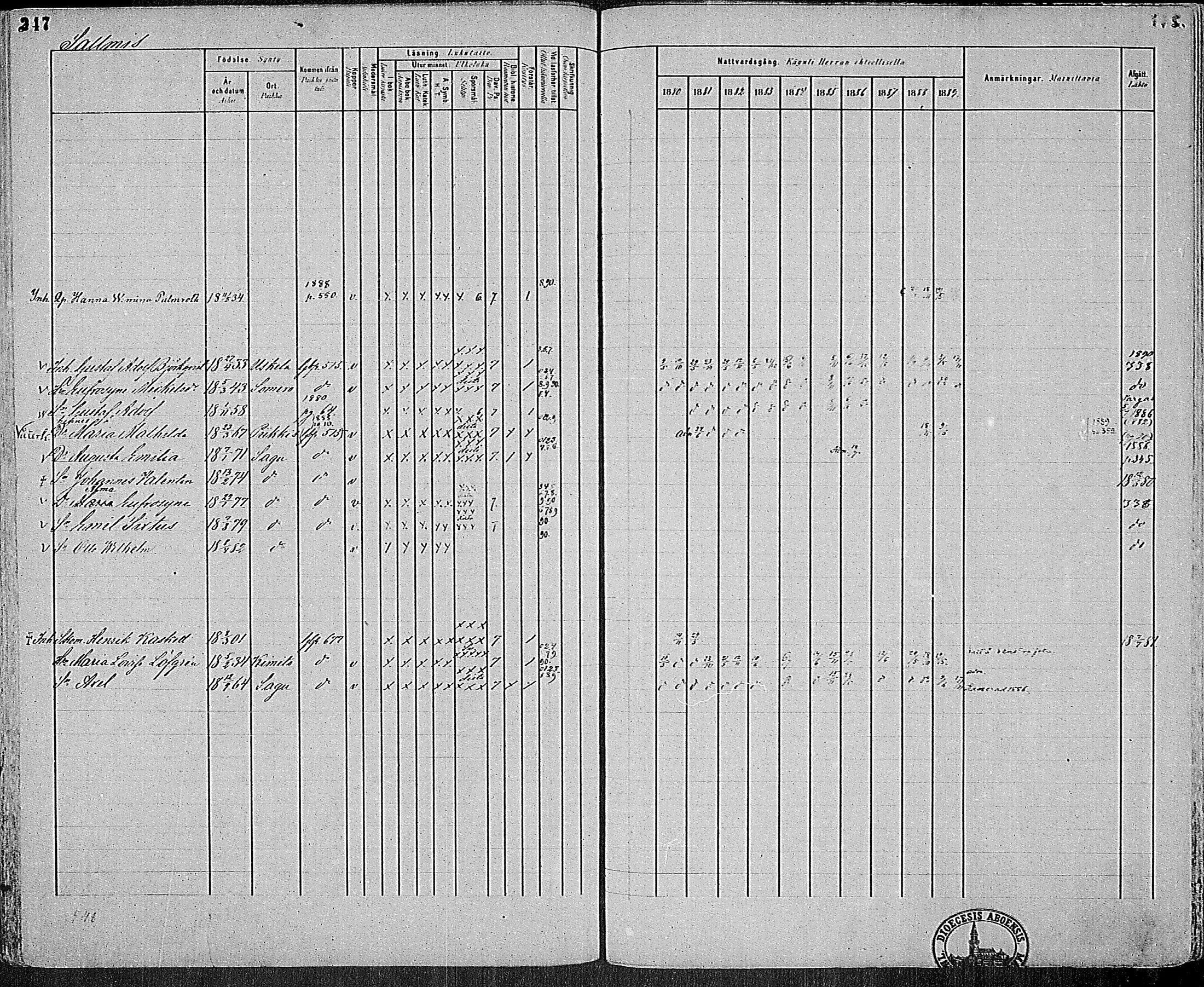 [ ../kirjat/Kirkonkirjat/sauvo/rippikirja_1880-1889_mko16-33/kuvat/339.jpg ]