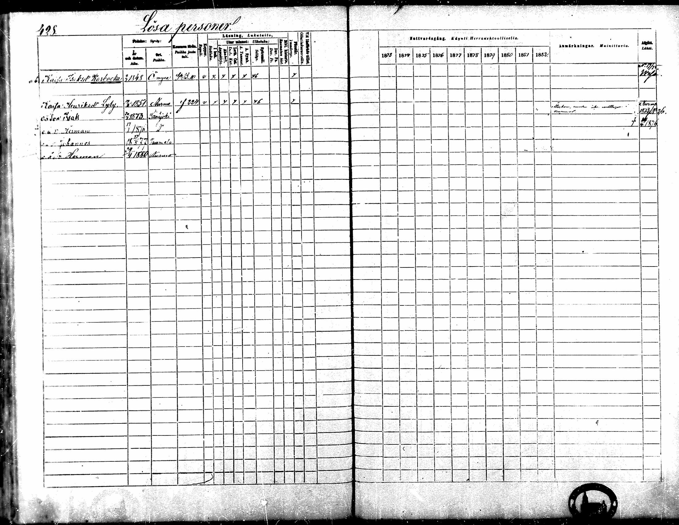 [ ../kirjat/Kirkonkirjat/seinajoki/rippikirja_1873-1882_mko10-23/kuvat/397.jpg ]