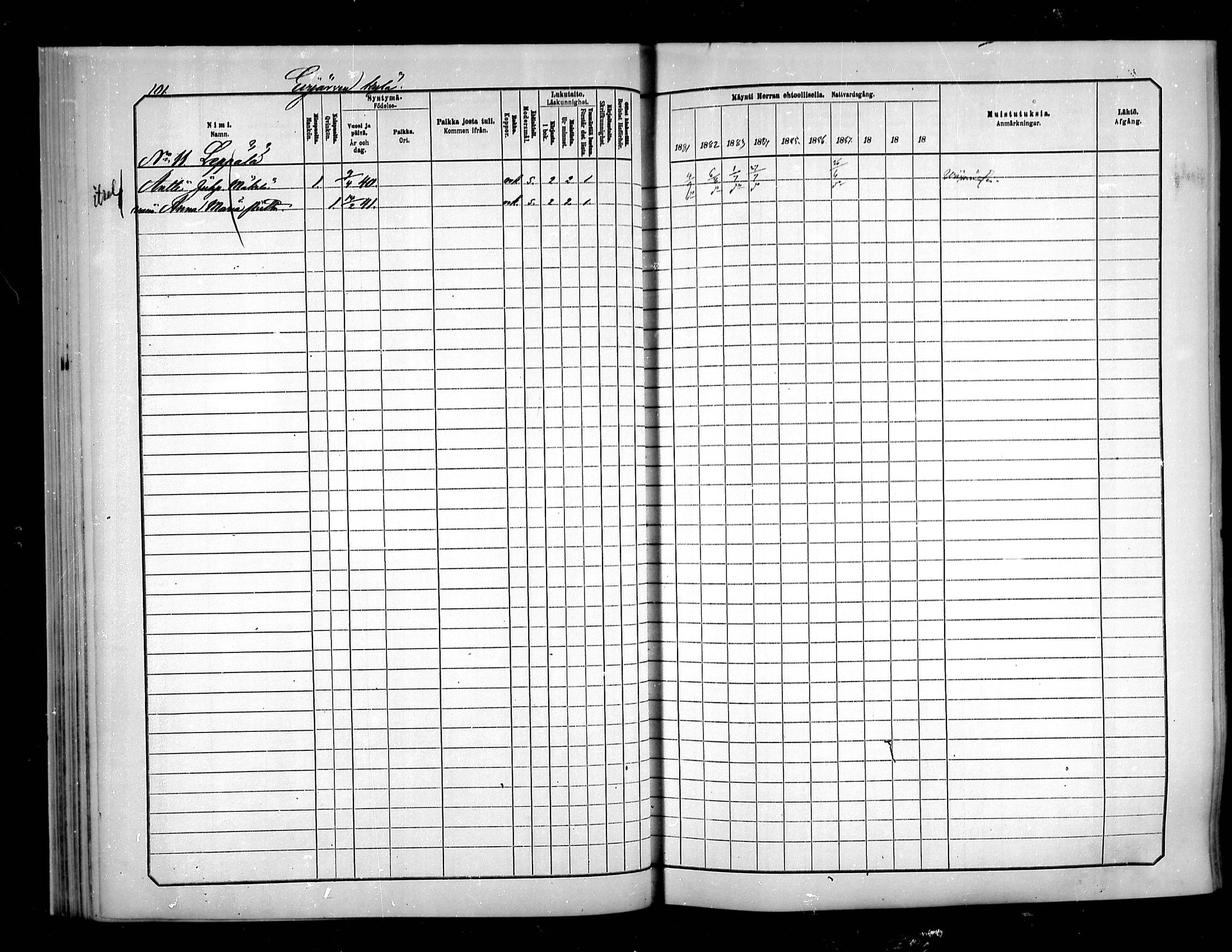 [ ../kirjat/Kirkonkirjat/sievi/rippikirja_1881-1890_mko97-123/kuvat/101.jpg ]