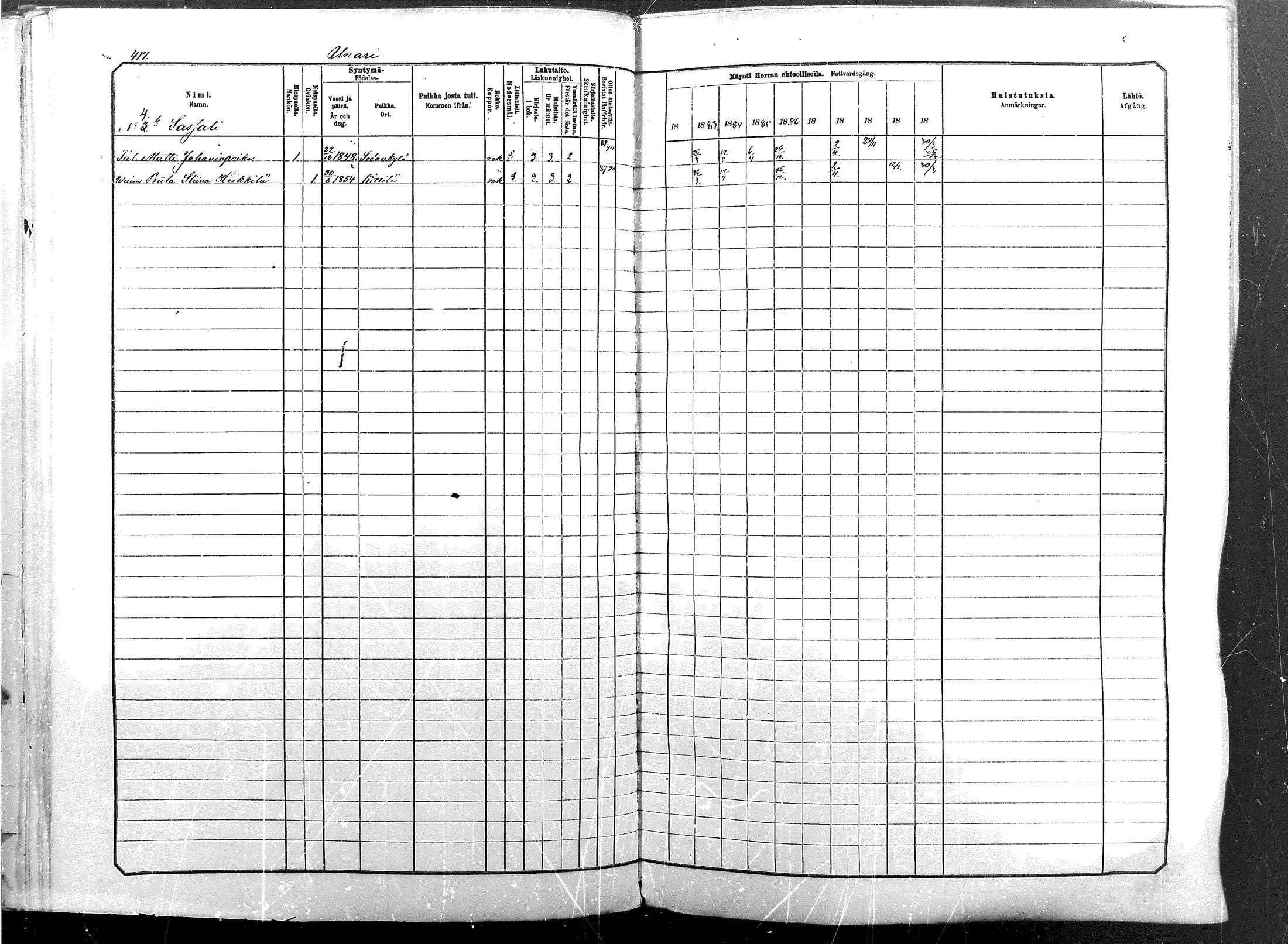 [ ../kirjat/Kirkonkirjat/sodankyla/rippikirja_1882-1891_mko15-39/kuvat/409.jpg ]