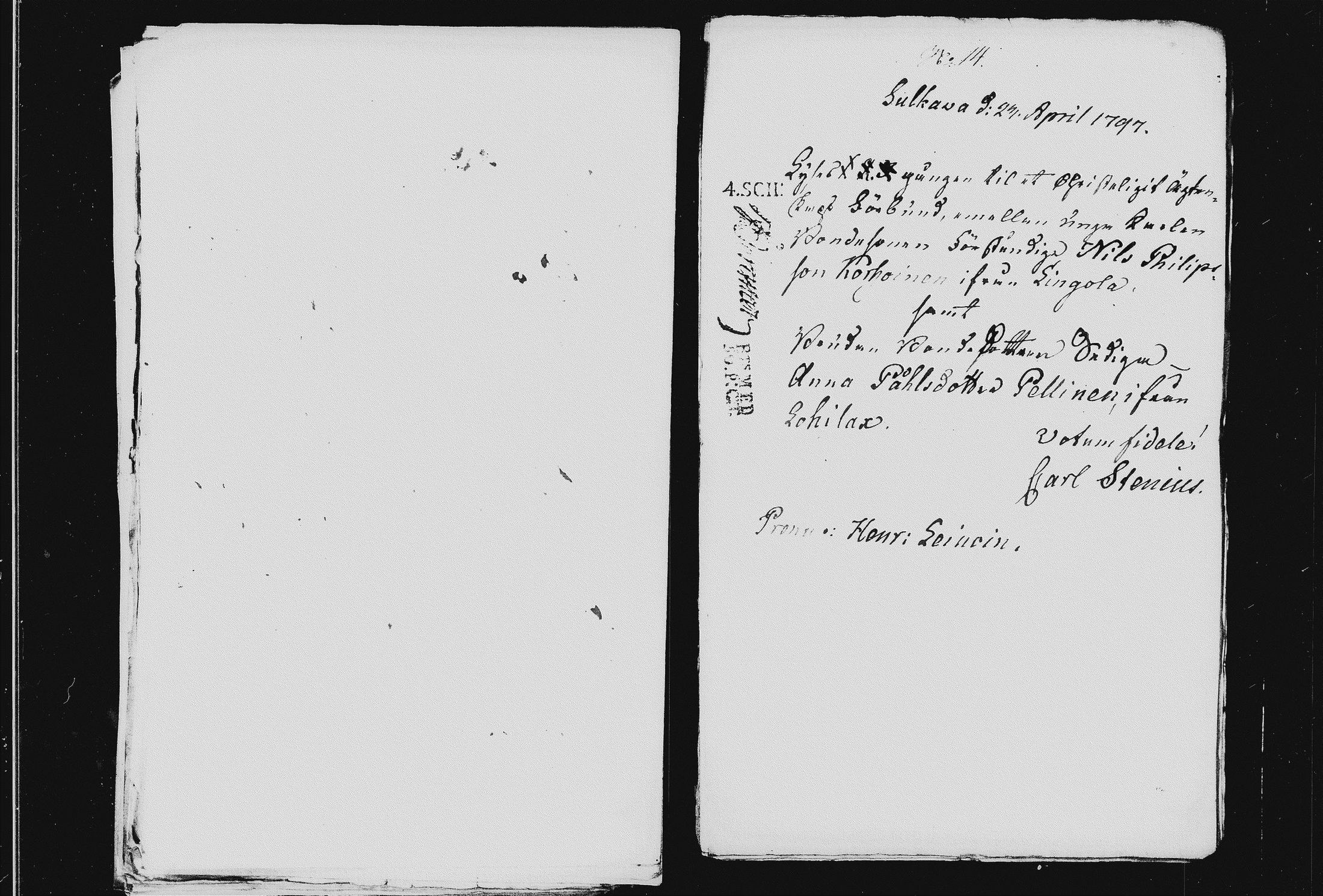 [ ../kirjat/Kirkonkirjat/sulkava/kuulutetut_1795-1868_tk1246/kuvat/100.jpg ]