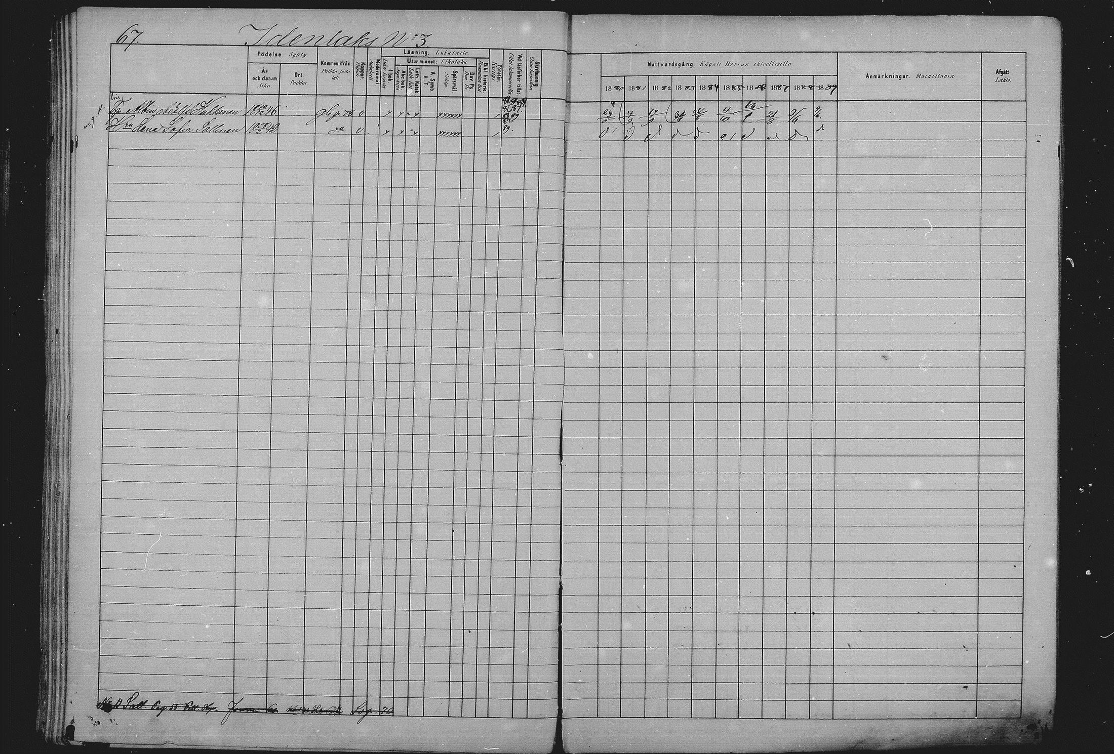 [ ../kirjat/Kirkonkirjat/sulkava/rippikirja_1881-1889_mko63-73/kuvat/61.jpg ]