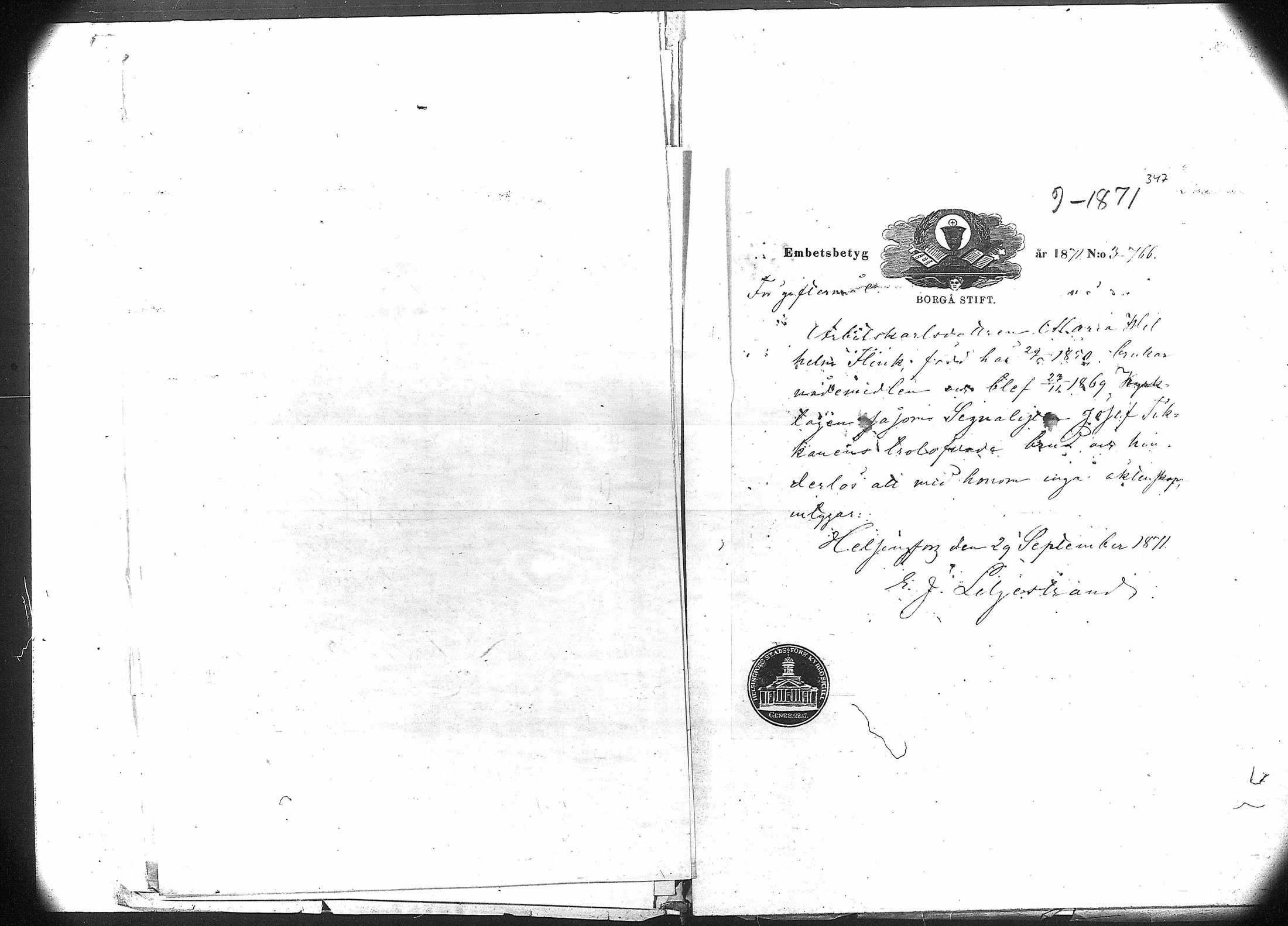 [ ../kirjat/Kirkonkirjat/suomen_kaarti/asiakirjoja_1865-1877_os389-391/kuvat/327.jpg ]