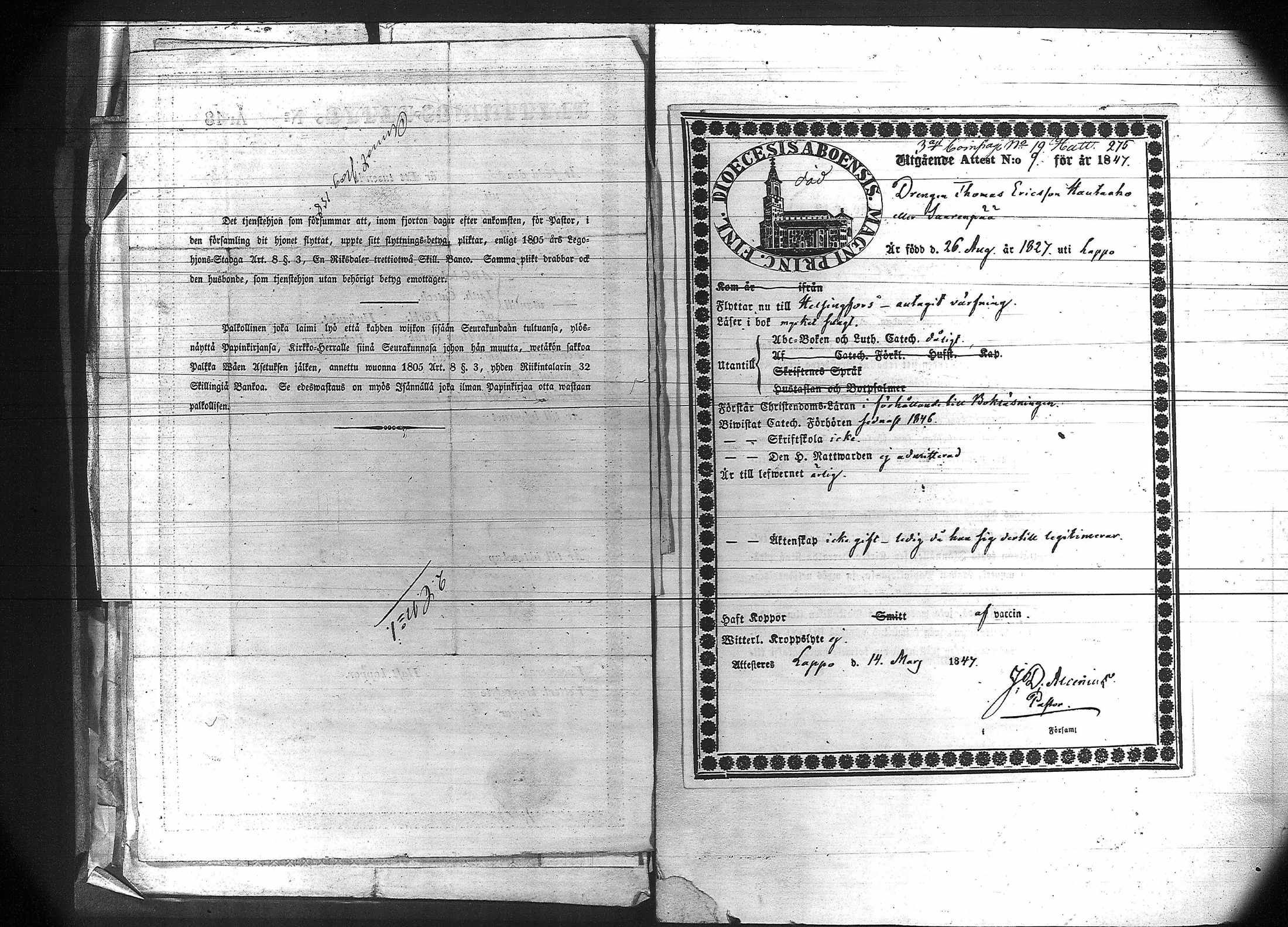 [ ../kirjat/Kirkonkirjat/suomen_kaarti/muuttokirjoja_1822-1850_os385-386/kuvat/303.jpg ]
