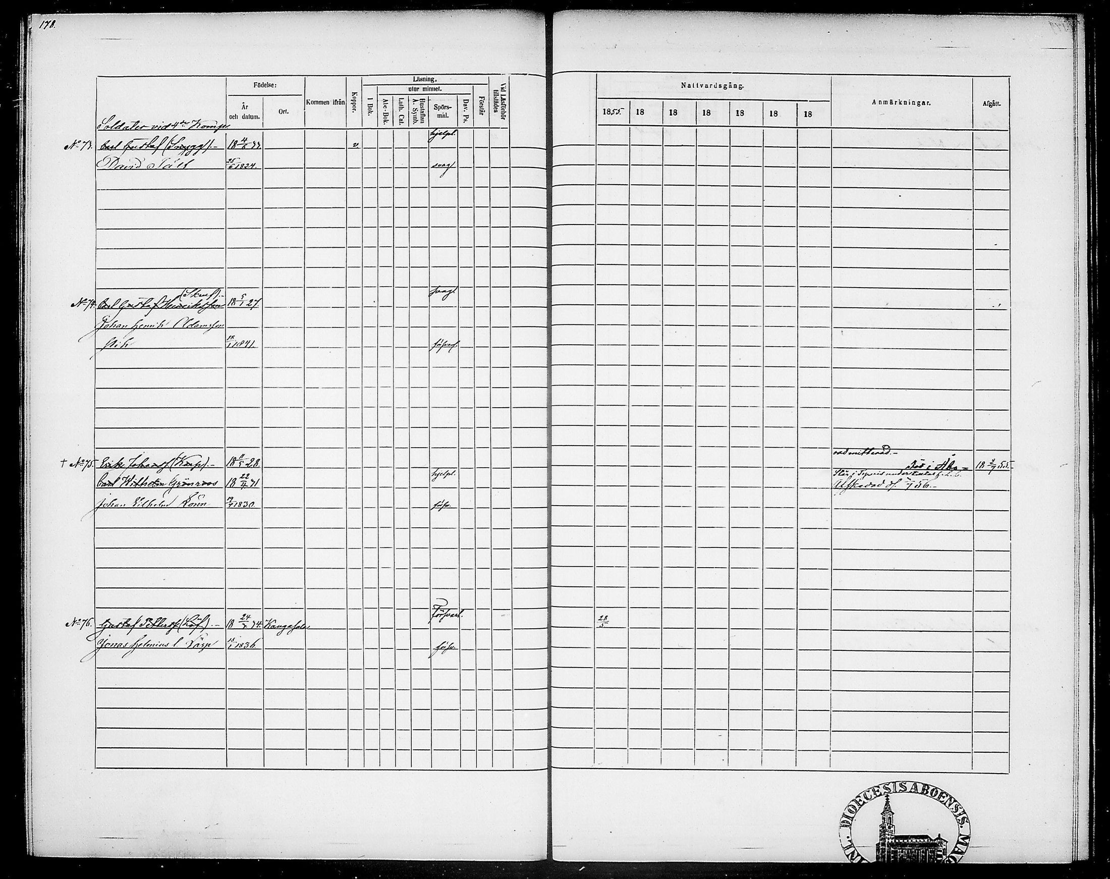 [ ../kirjat/Kirkonkirjat/suomen_tarkkampujapataljoona/rippikirja_1855-1861_tk21/kuvat/187.jpg ]