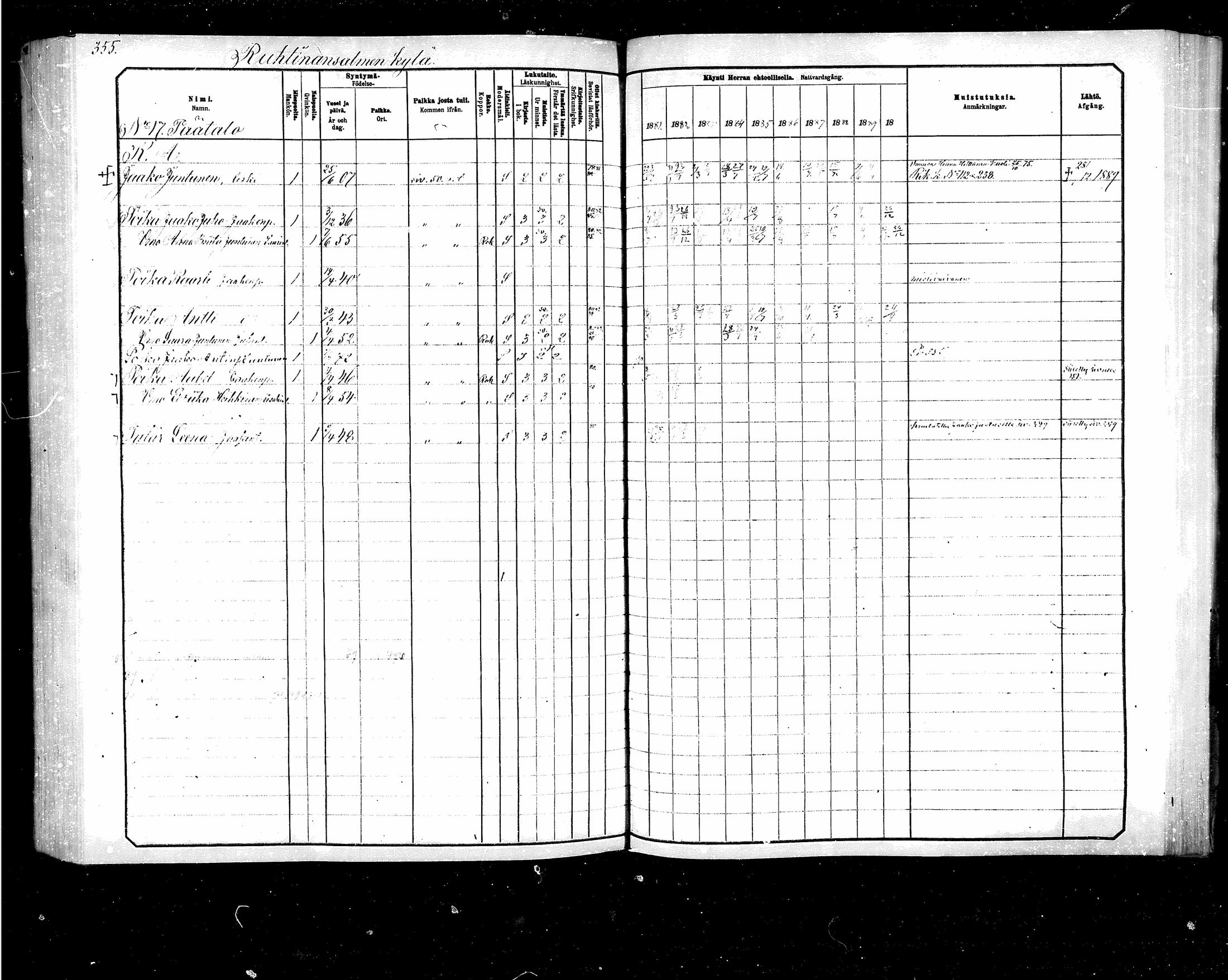 [ ../kirjat/Kirkonkirjat/suomussalmi/rippikirja_1880-1890_mko44-65/kuvat/356.jpg ]
