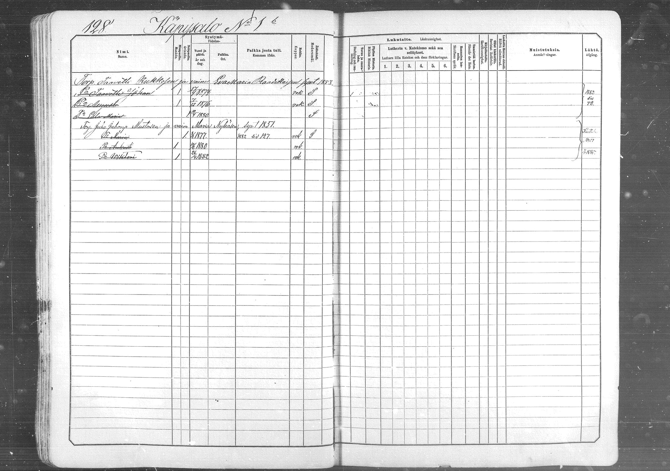 [ ../kirjat/Kirkonkirjat/suonenjoki/lastenkirja_1881-1890_mko623-639/kuvat/132.jpg ]