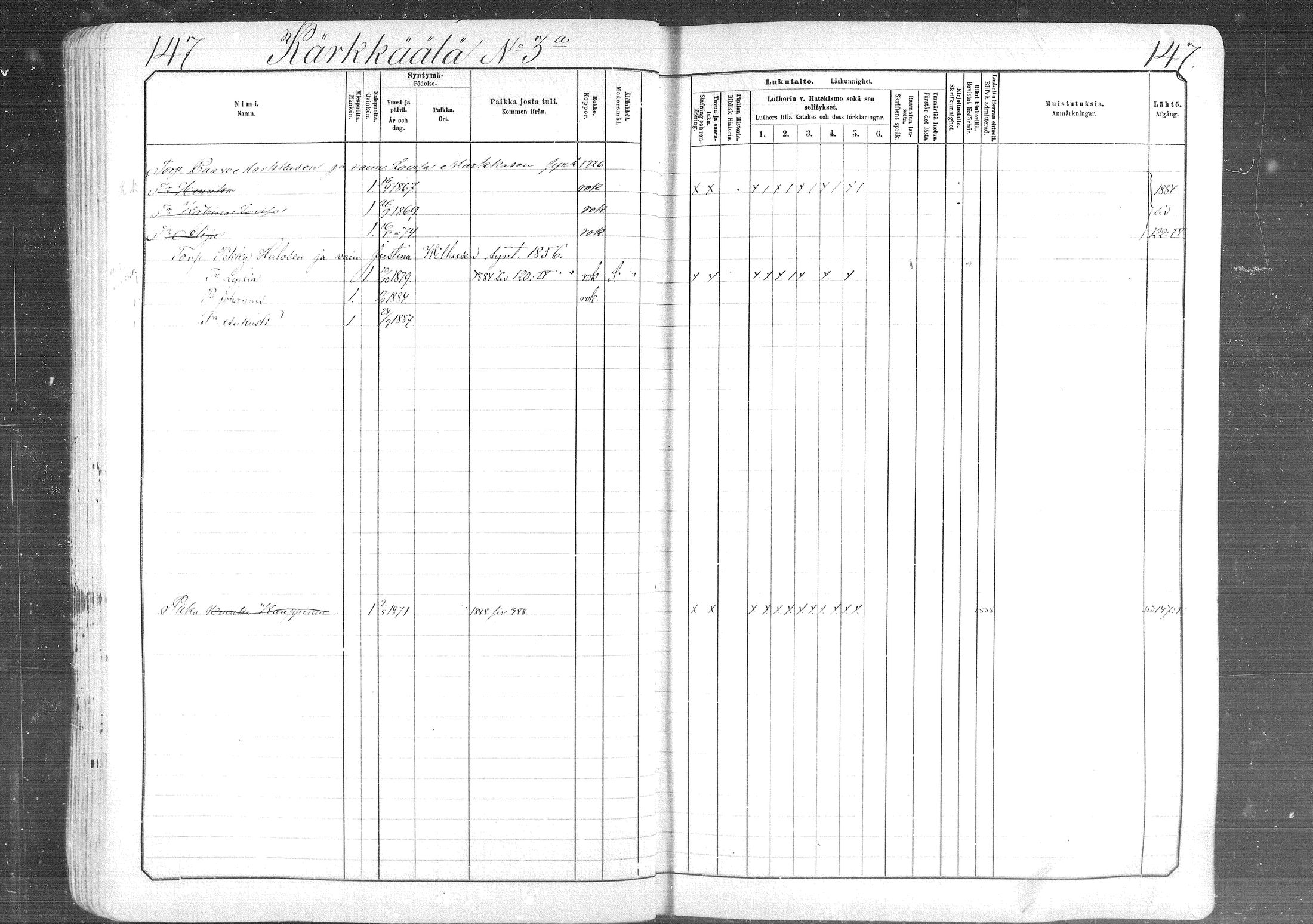 [ ../kirjat/Kirkonkirjat/suonenjoki/lastenkirja_1881-1890_mko623-639/kuvat/151.jpg ]