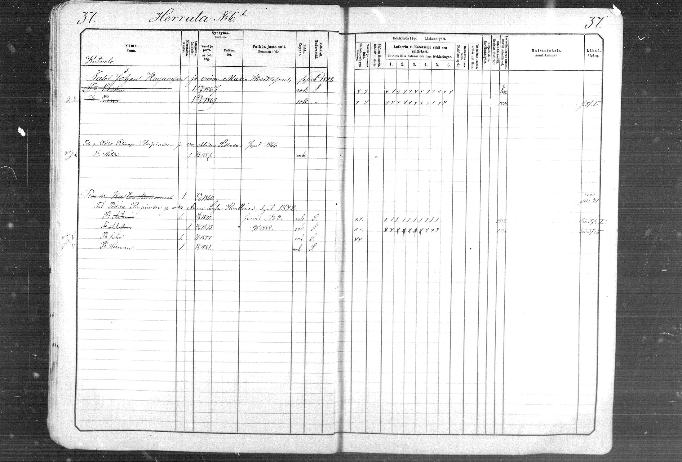 [ ../kirjat/Kirkonkirjat/suonenjoki/lastenkirja_1881-1890_mko623-639/kuvat/41.jpg ]