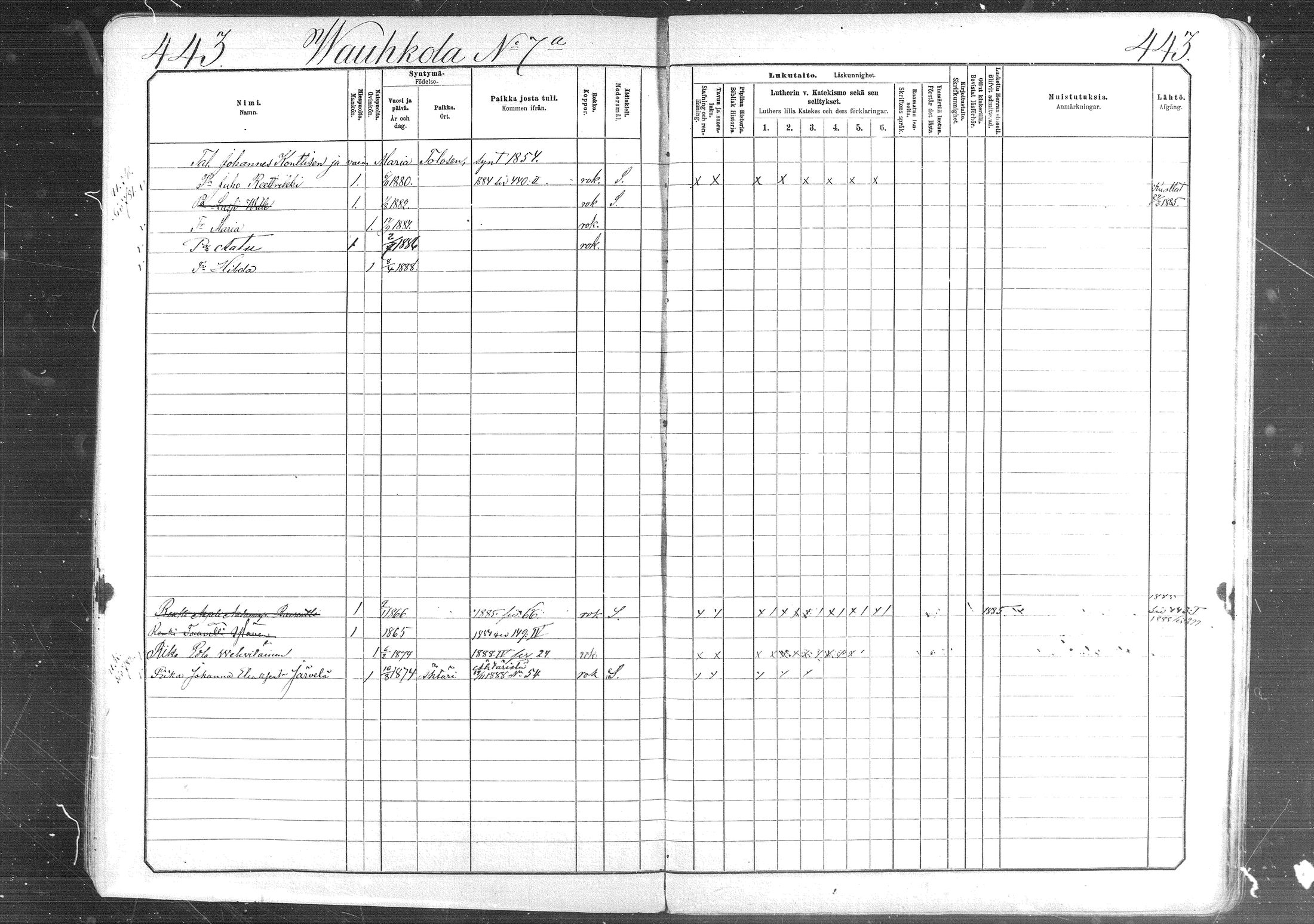 [ ../kirjat/Kirkonkirjat/suonenjoki/lastenkirja_1881-1890_mko623-639/kuvat/444.jpg ]