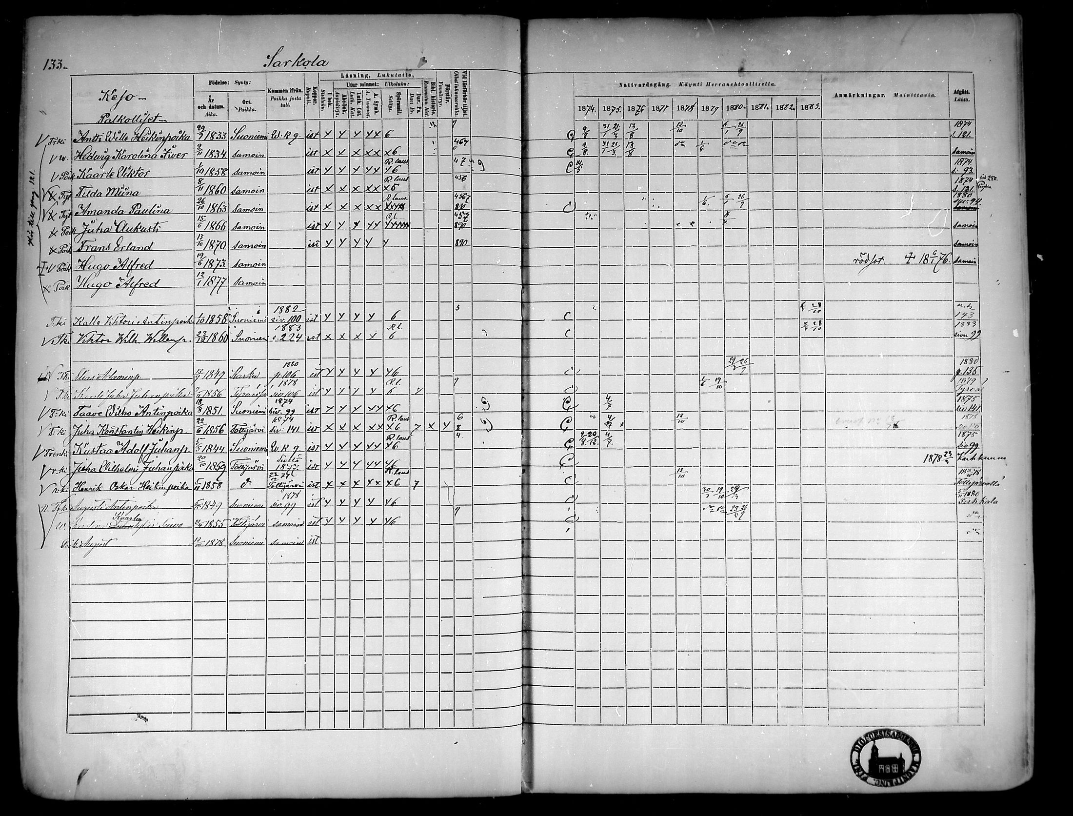 [ ../kirjat/Kirkonkirjat/suoniemi/rippikirja_1874-1883_mko30-38/kuvat/129.jpg ]