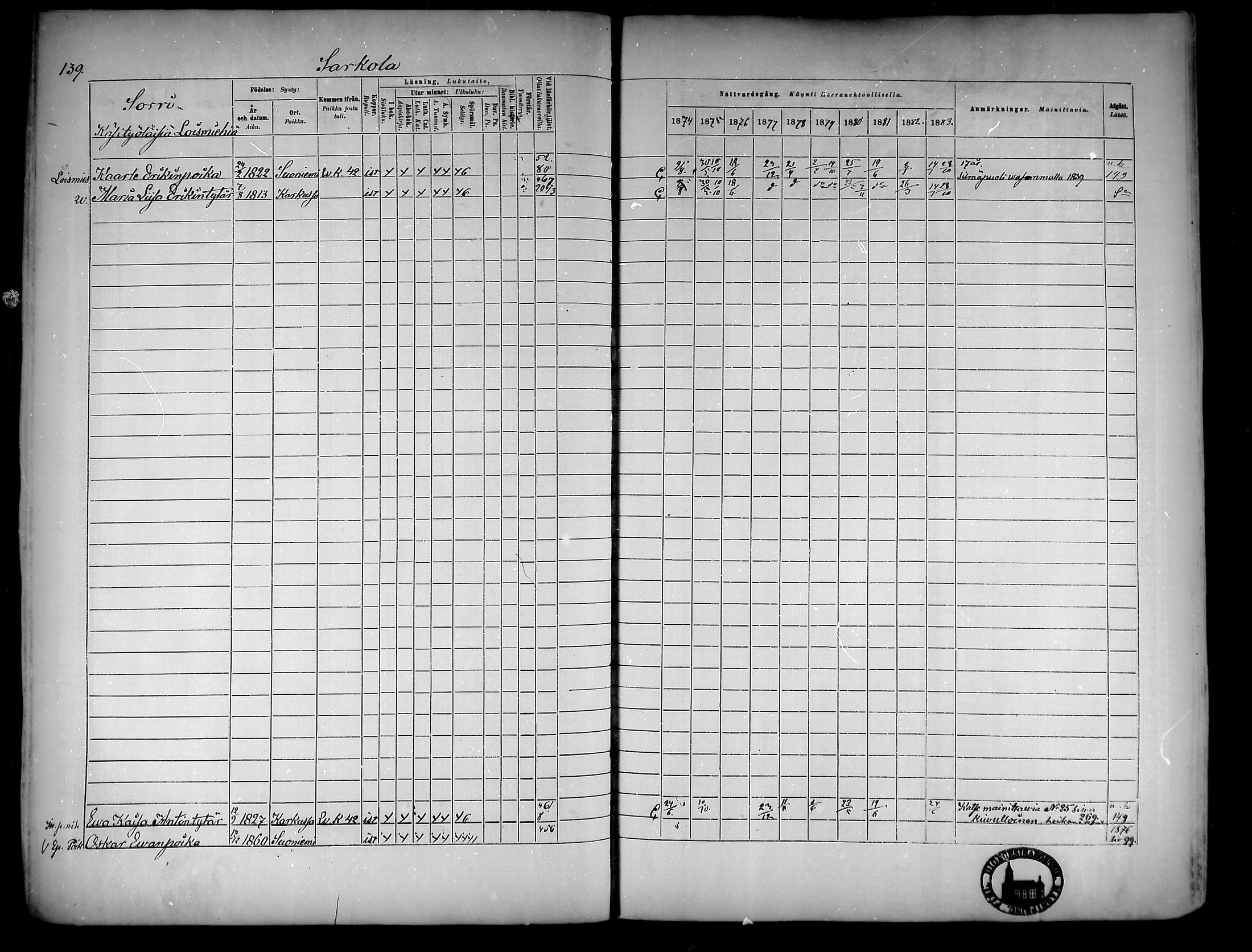 [ ../kirjat/Kirkonkirjat/suoniemi/rippikirja_1874-1883_mko30-38/kuvat/135.jpg ]