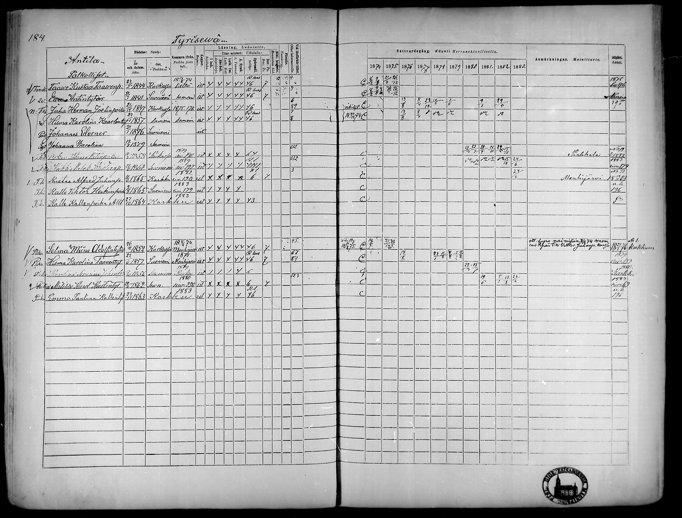 [ ../kirjat/Kirkonkirjat/suoniemi/rippikirja_1874-1883_mko30-38/kuvat/175.jpg ]
