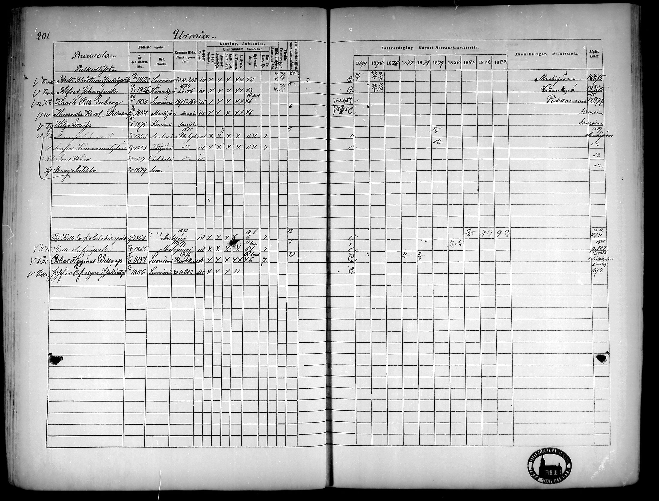 [ ../kirjat/Kirkonkirjat/suoniemi/rippikirja_1874-1883_mko30-38/kuvat/190.jpg ]