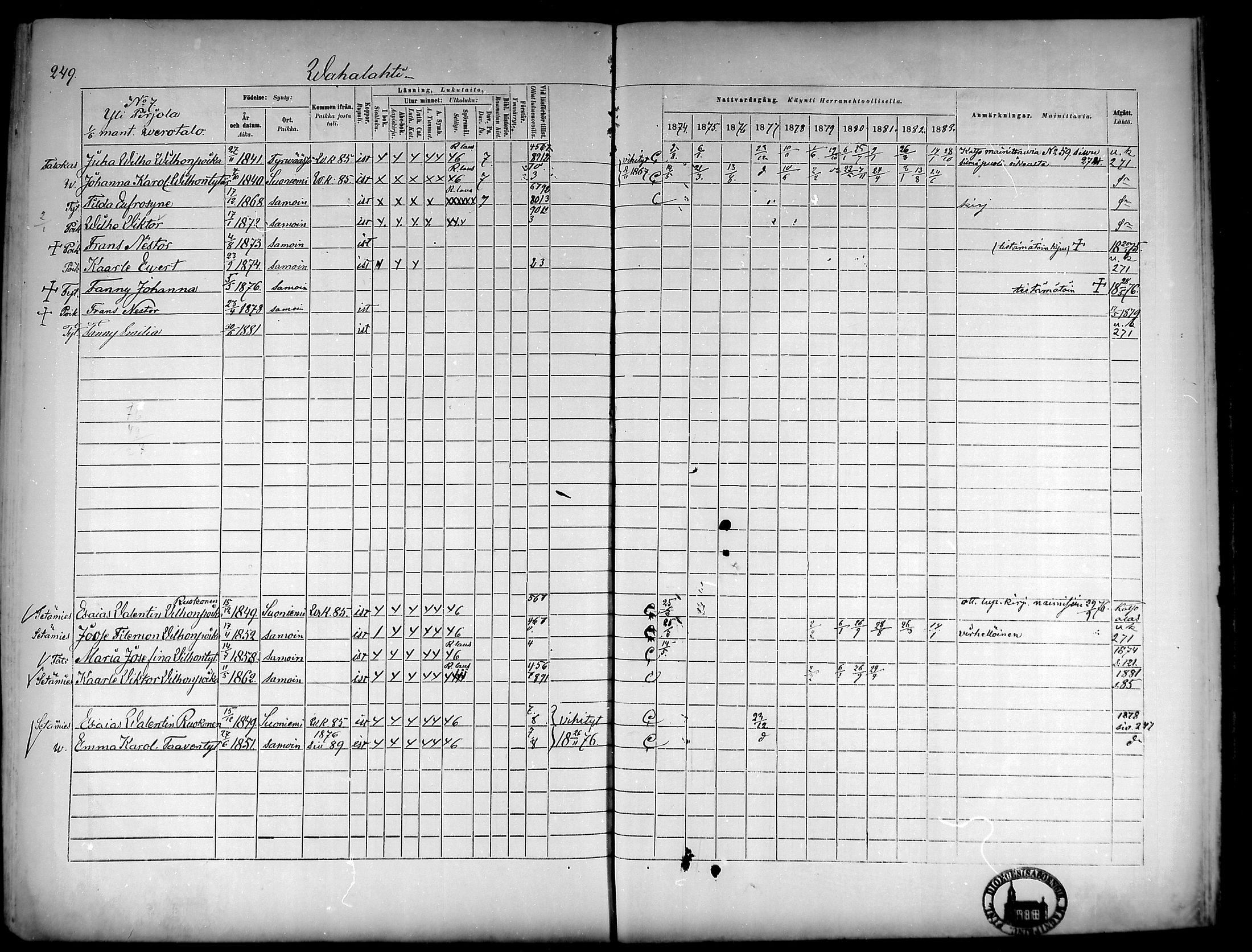 [ ../kirjat/Kirkonkirjat/suoniemi/rippikirja_1874-1883_mko30-38/kuvat/232.jpg ]
