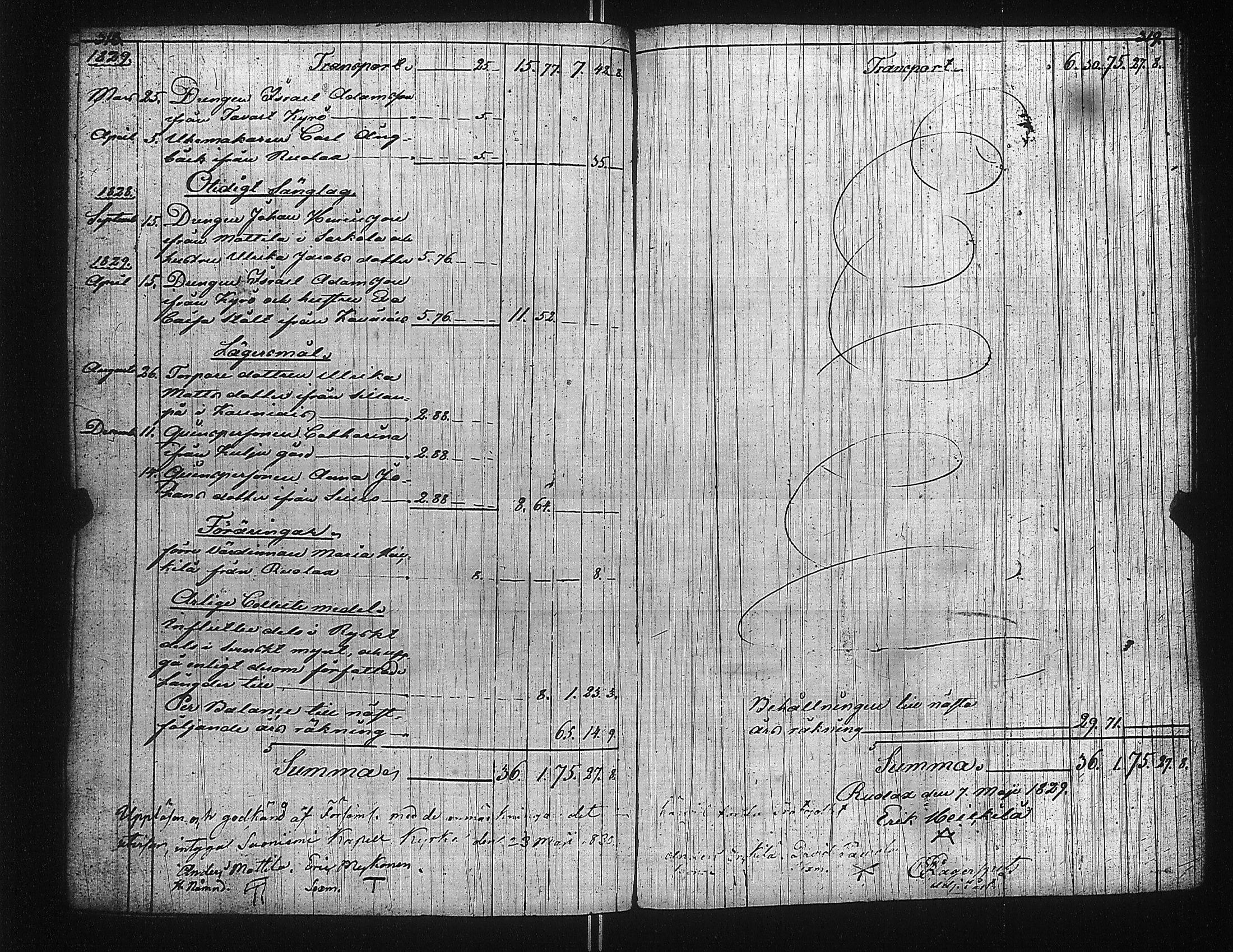 [ ../kirjat/Kirkonkirjat/suoniemi/tilit_1770-1837_jk982/kuvat/164.jpg ]