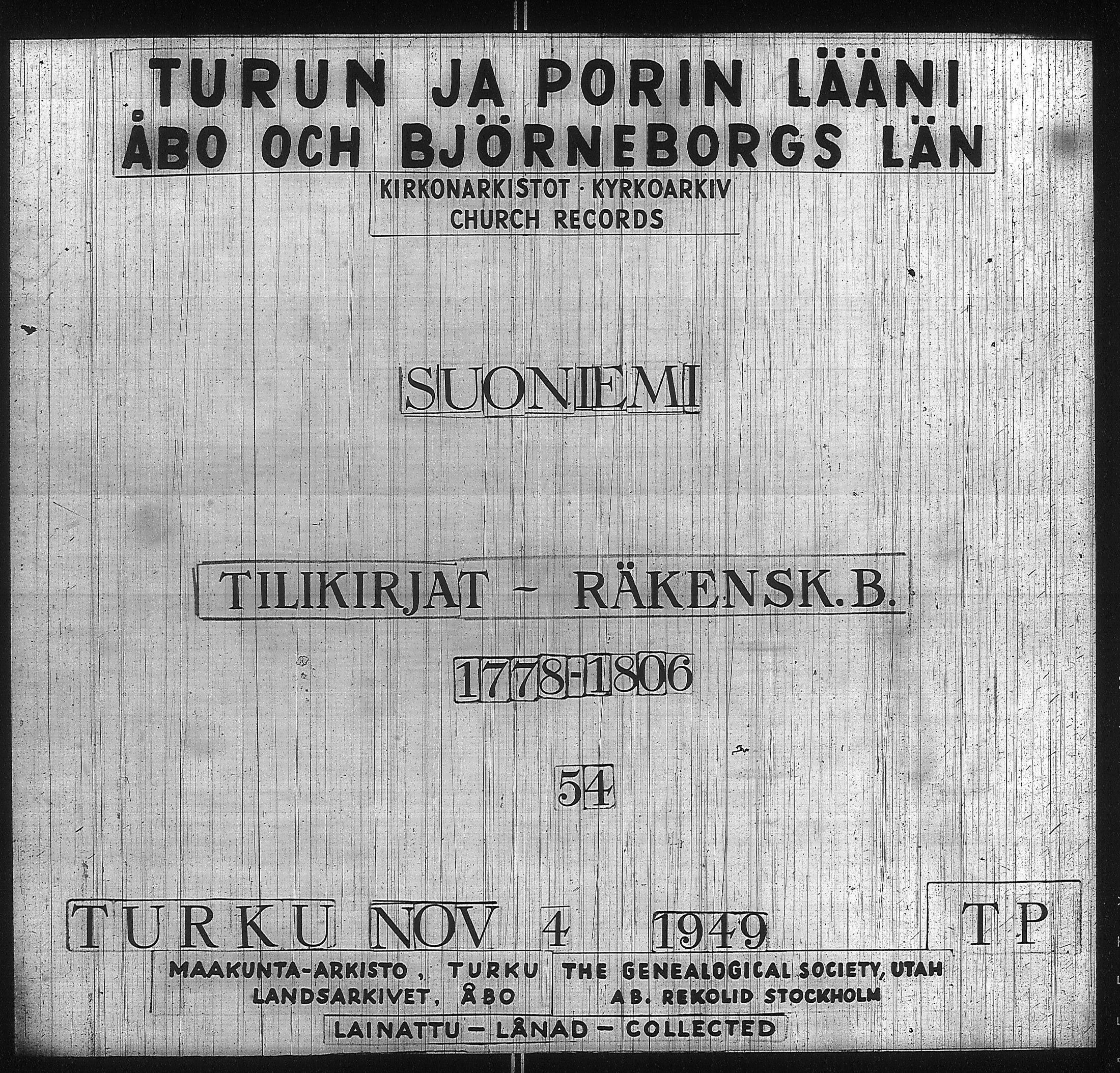 [ ../kirjat/Kirkonkirjat/suoniemi/tilit_1778-1806_jk982/kuvat/1.jpg ]