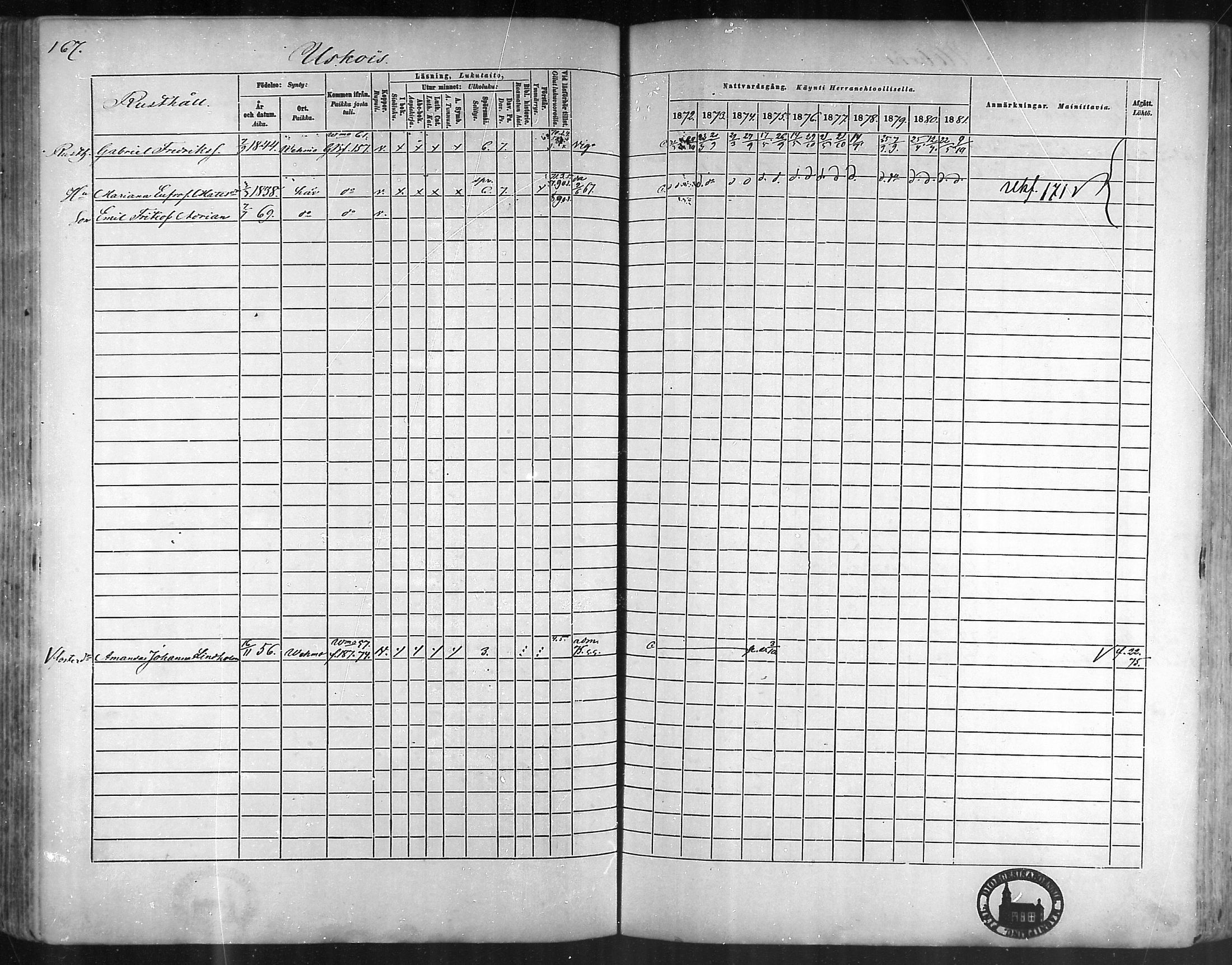 [ ../kirjat/Kirkonkirjat/taivassalo/rippikirja_1872-1881_mko211-226/kuvat/163.jpg ]